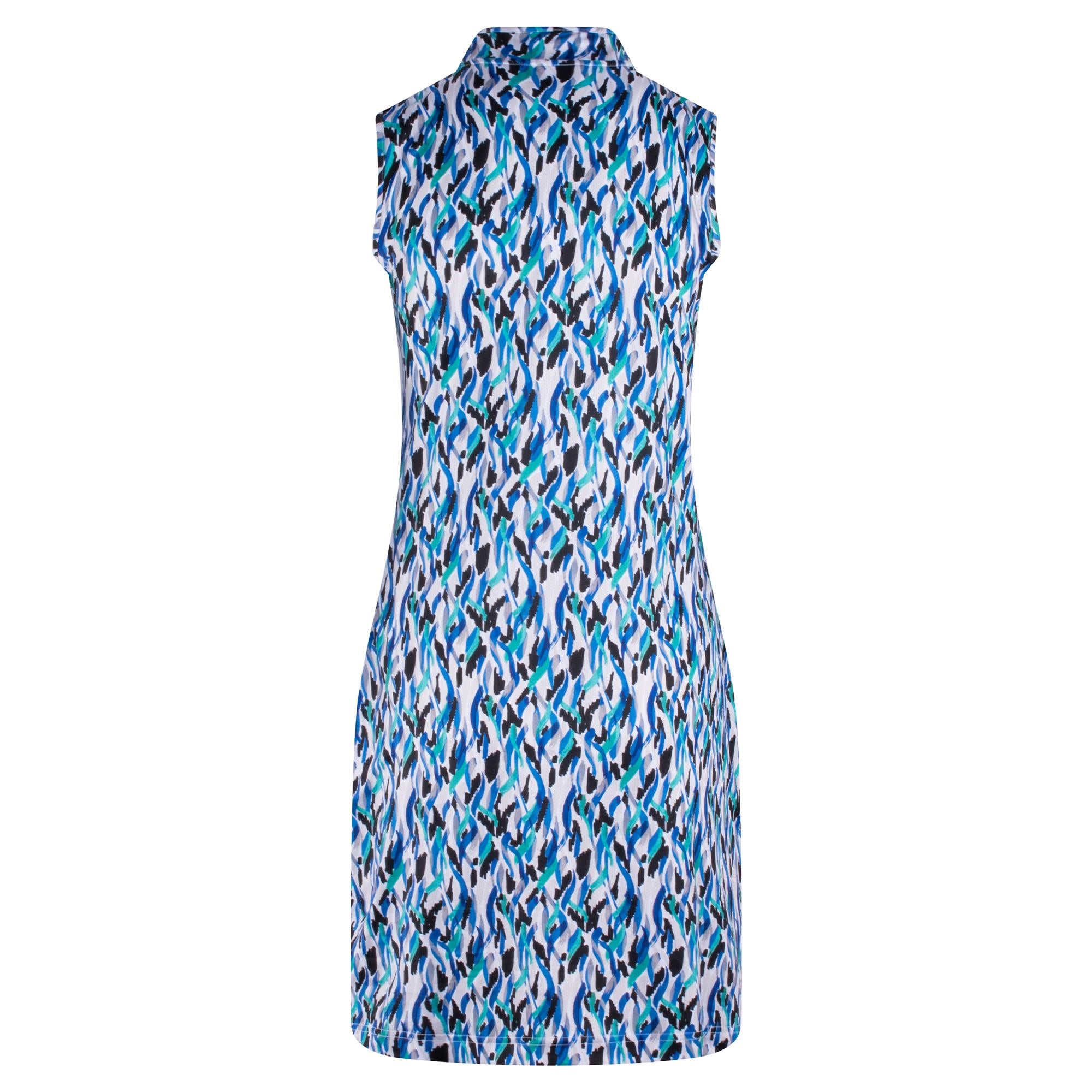 Daily Sports Navara Ladies Sleeveless Golf Dress Abstract