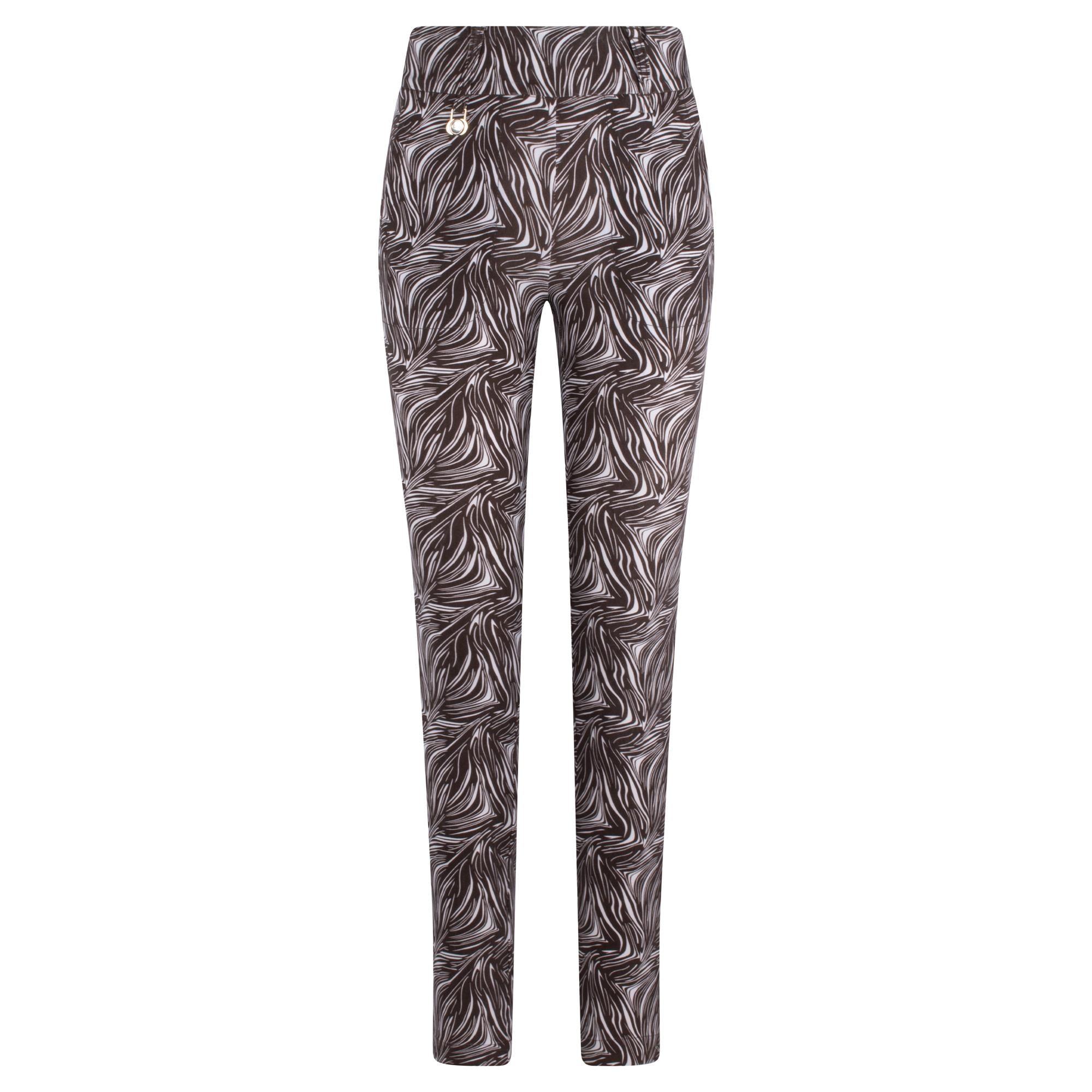 Daily Sports Printed Magic Ladies Golf Pants Zebra 32 Inch