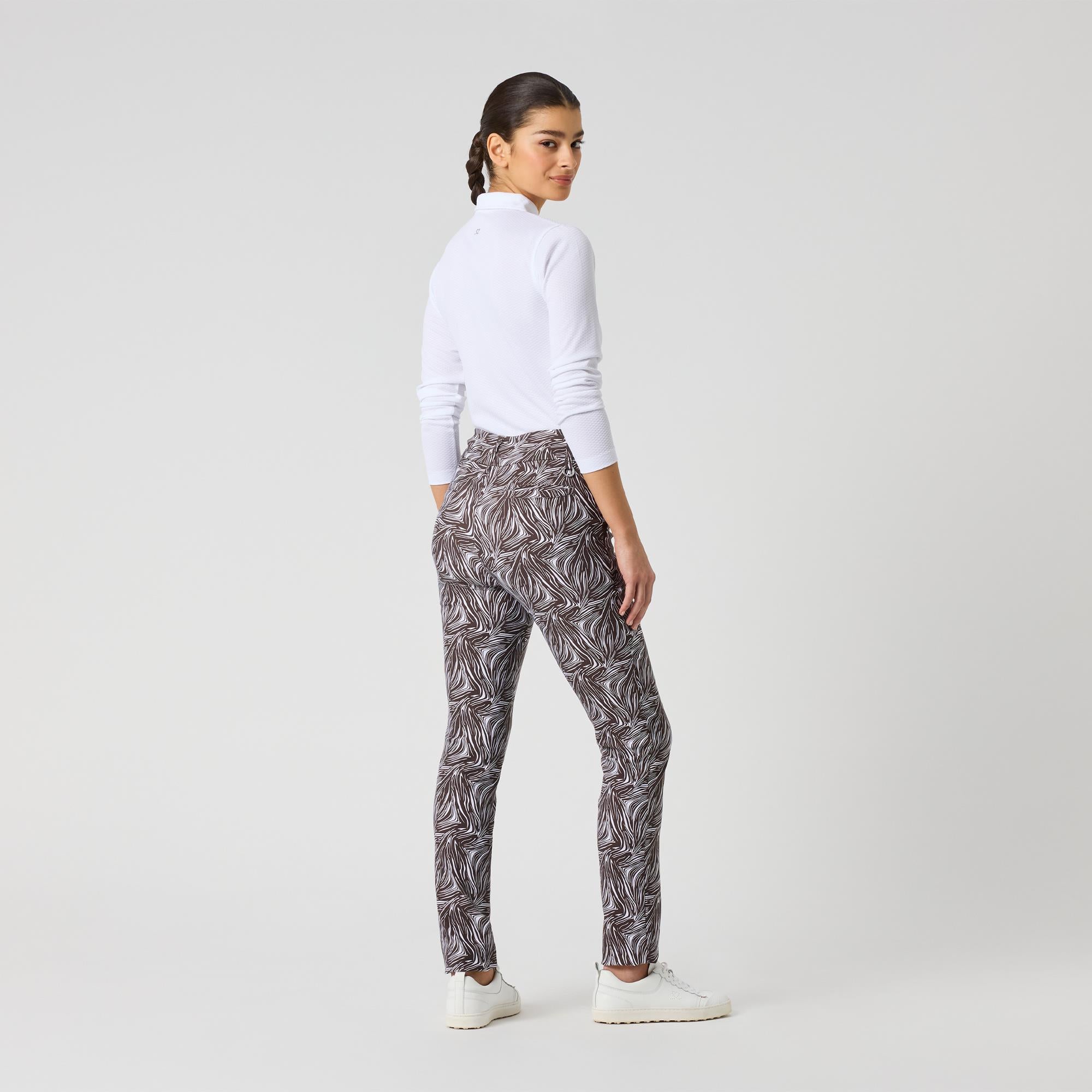 Daily Sports Printed Magic Ladies Golf Pants Zebra 32 Inch