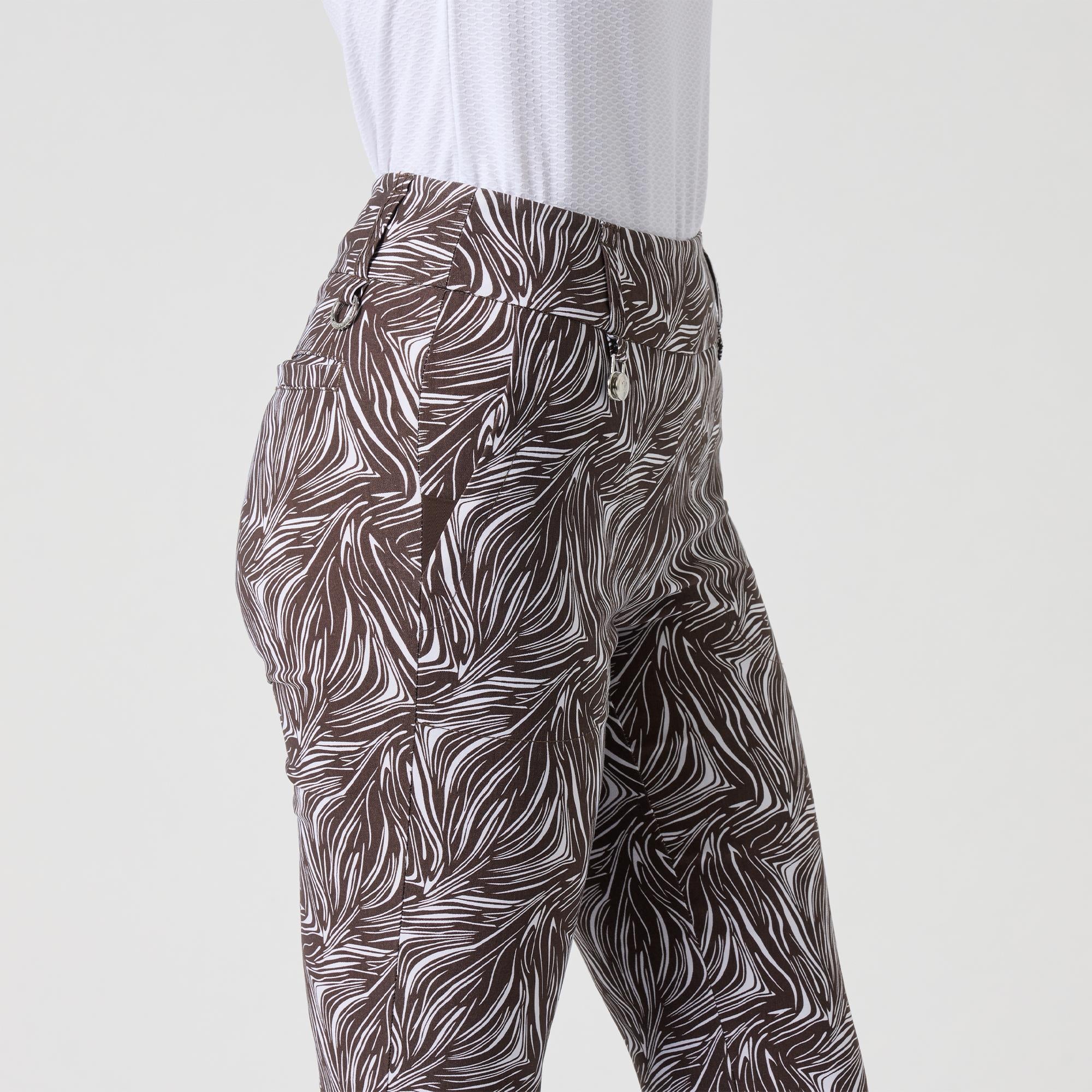 Daily Sports Printed Magic Ladies Golf Pants Zebra 32 Inch