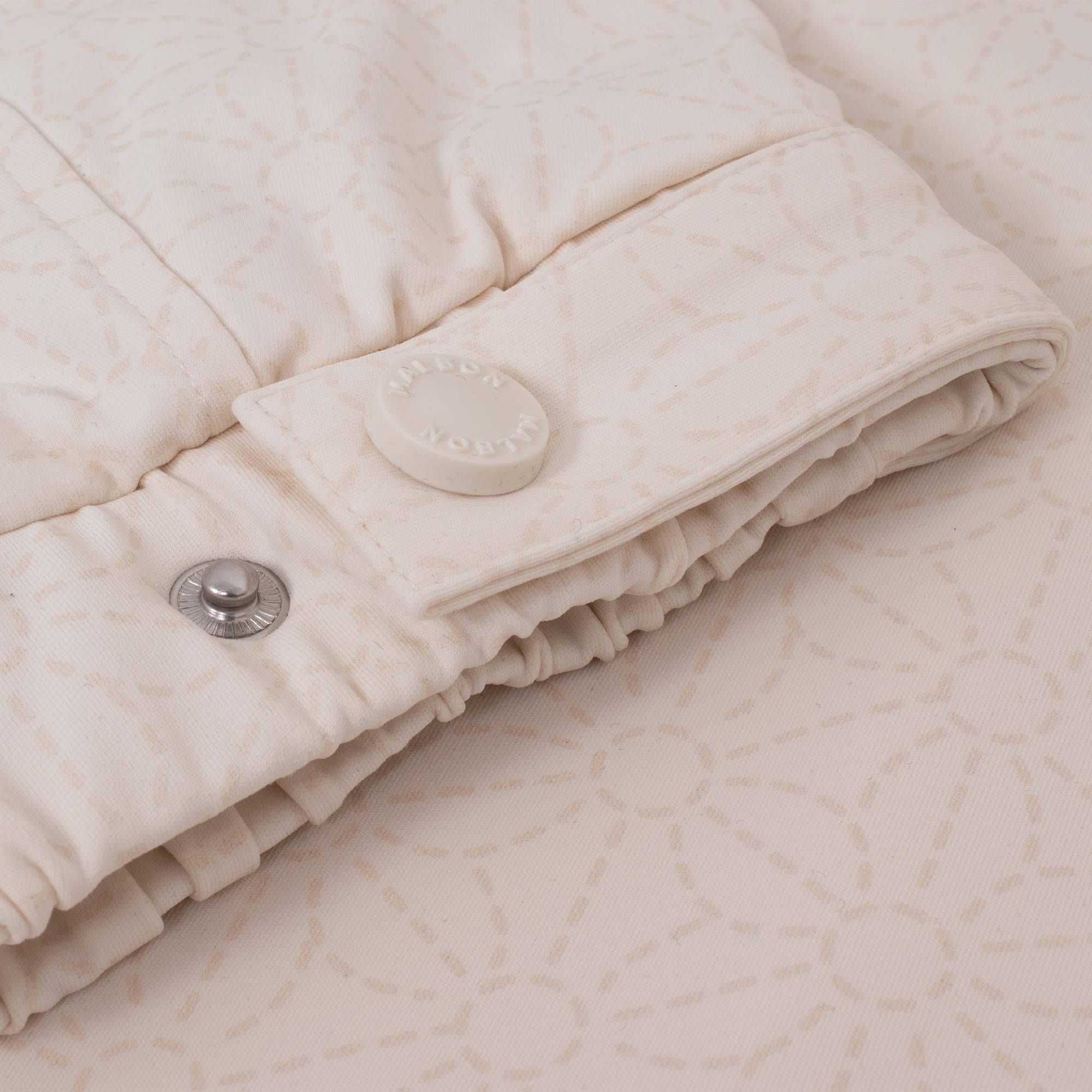 Malbon Golf Womens Kade Jacket Ivory