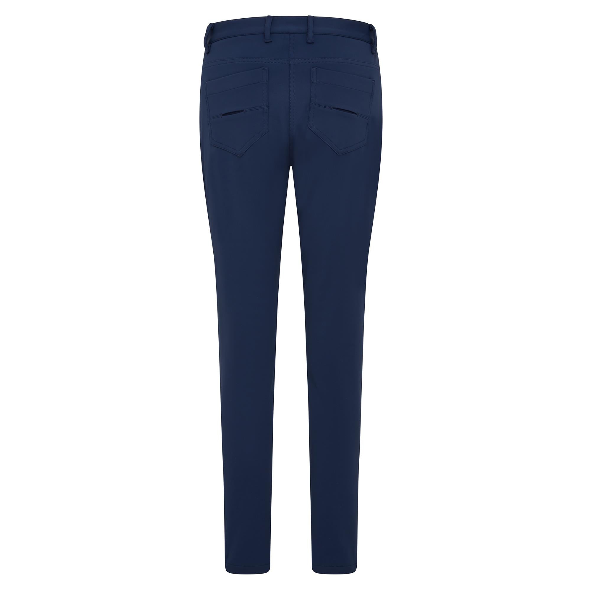 Swing Out Sister Elsa Button & Fly Ladies Winter Golf Trousers Navy Blazer 29 Inch leg