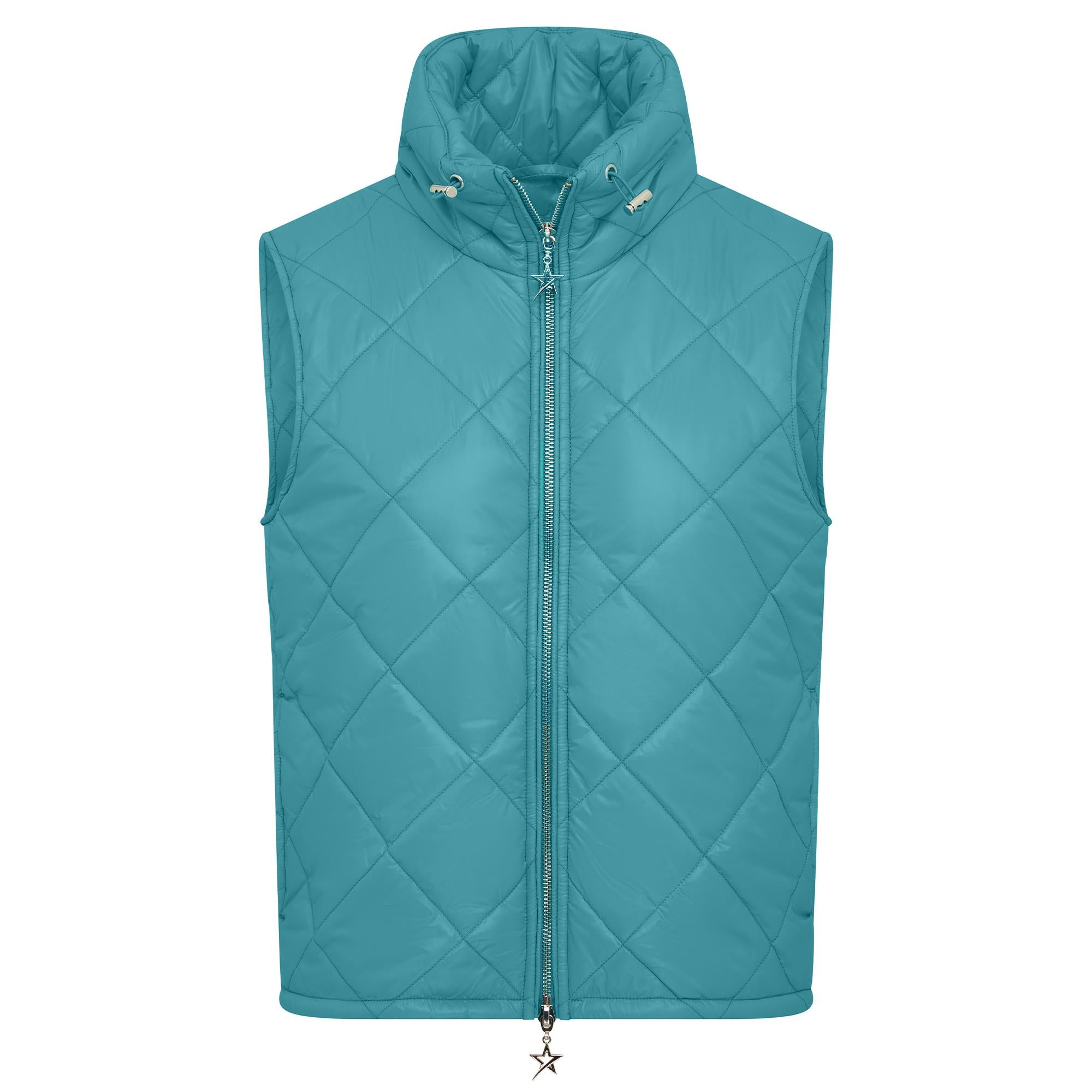 Swing Out Sister Maria Active Ladies Golf Vest Crystal Teal