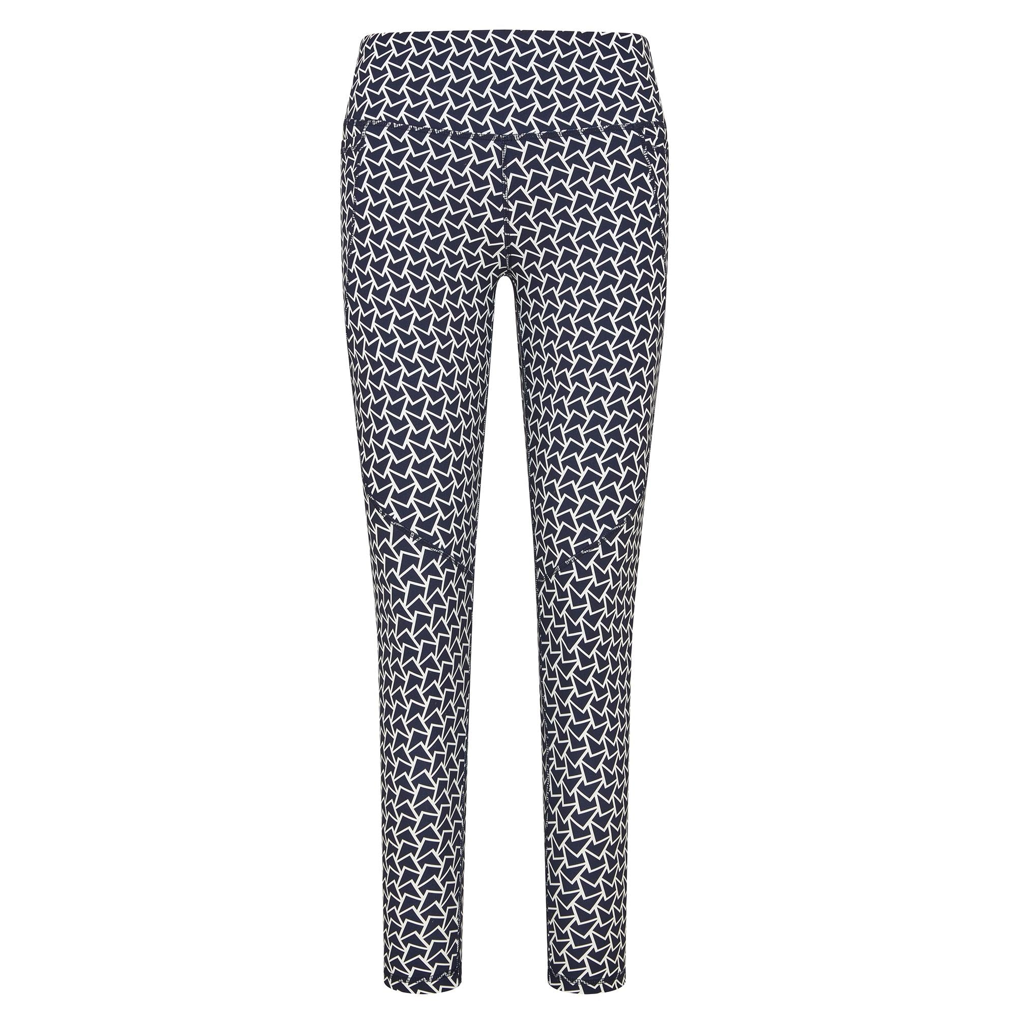 Swing Out Sister Tamzin Ladies Golf Leggings Megabyte Navy