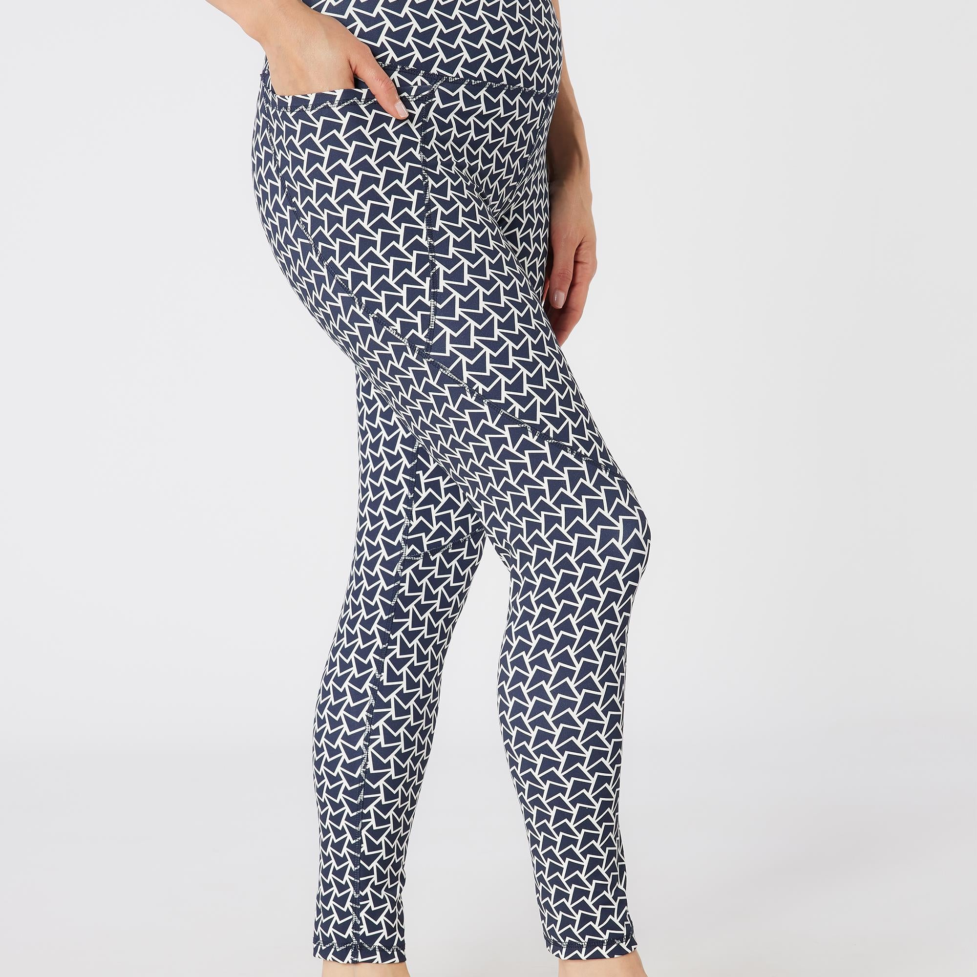 Swing Out Sister Tamzin Ladies Golf Leggings Megabyte Navy