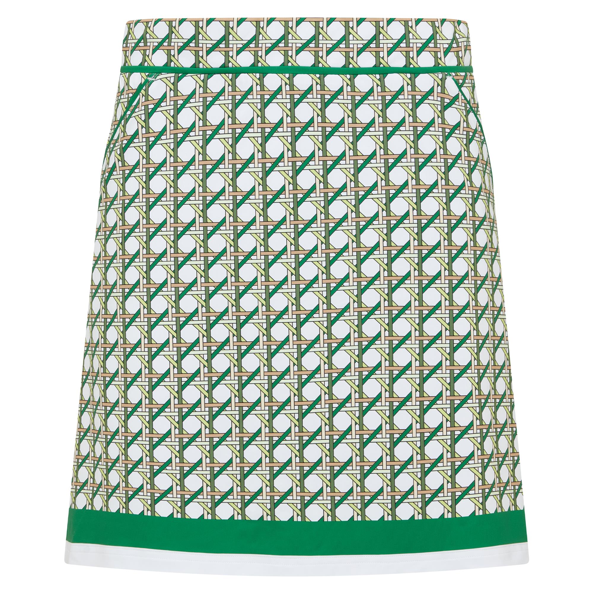 Swing Out Sister Orla Pattern Ladies Golf Skort Noughty Green