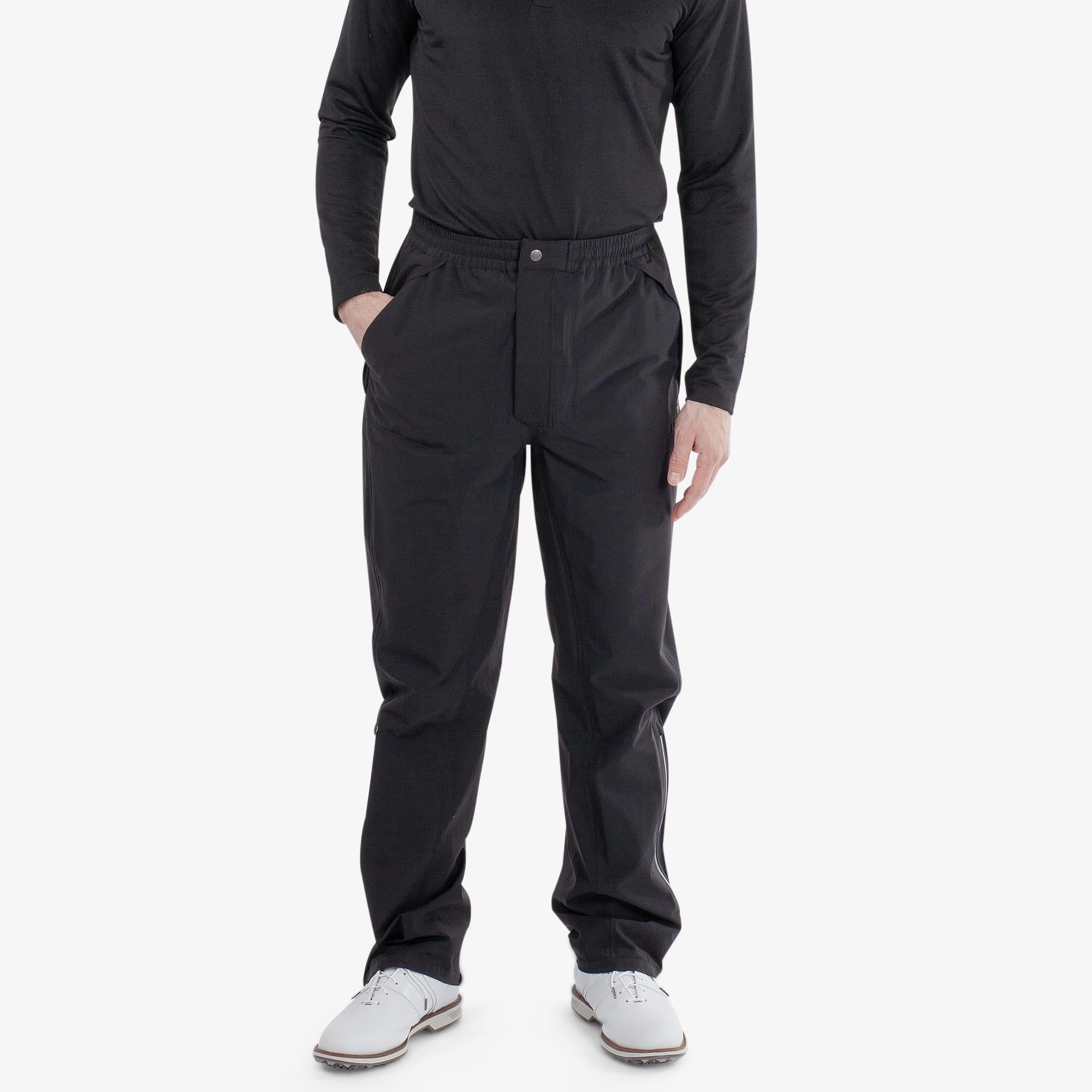 Galvin Green Arthur PacLite Gore-Tex Mens Waterproof Golf Trousers Black