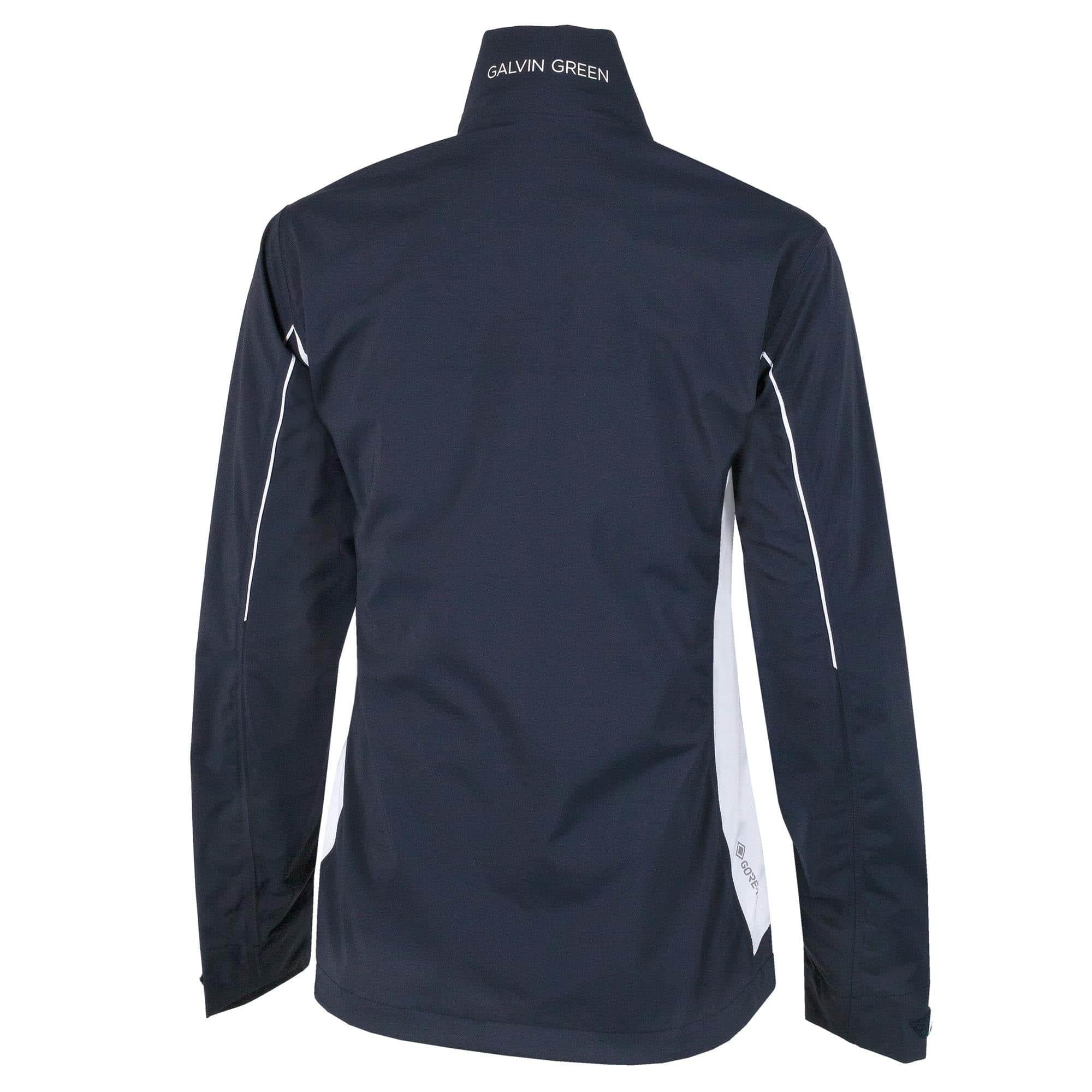 Galvin Green Aila Gore-Tex Paclite Waterproof Ladies Golf Jacket Navy/White