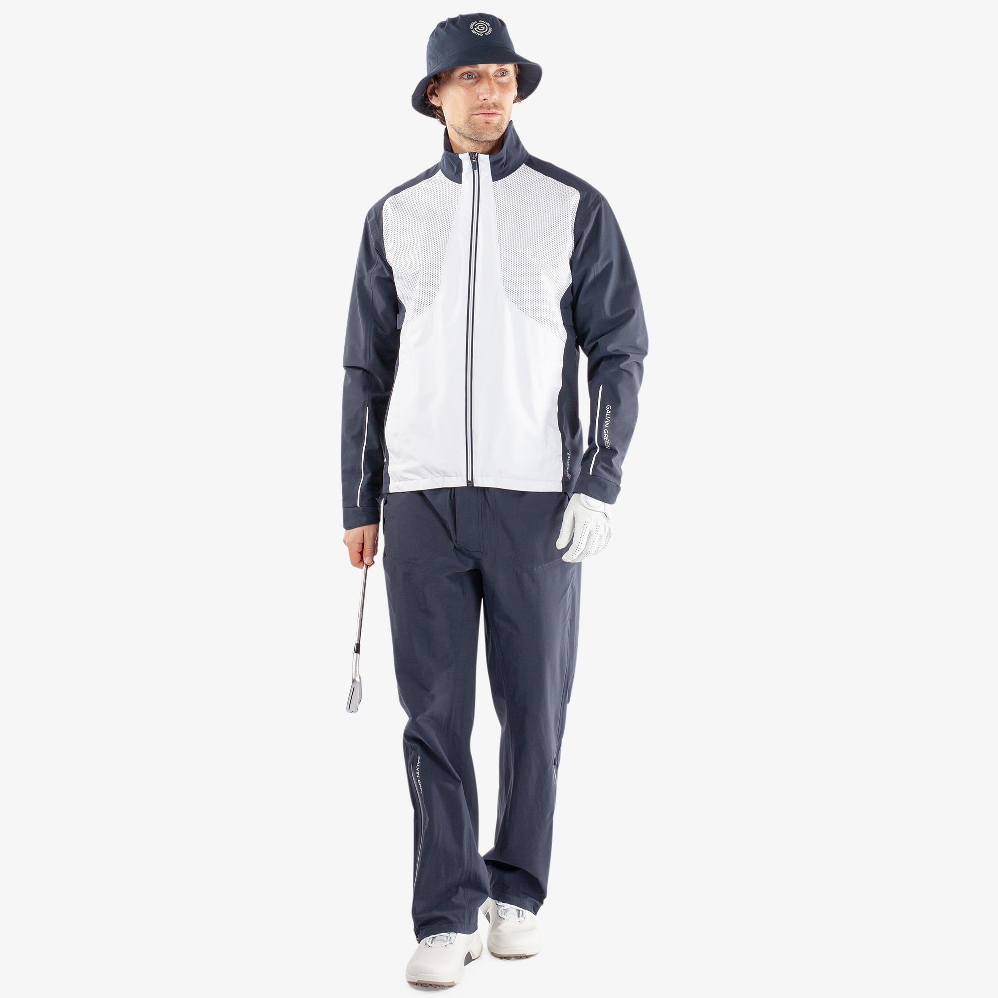 Galvin Green Albert Gore-Tex Waterproof Jacket Navy/White