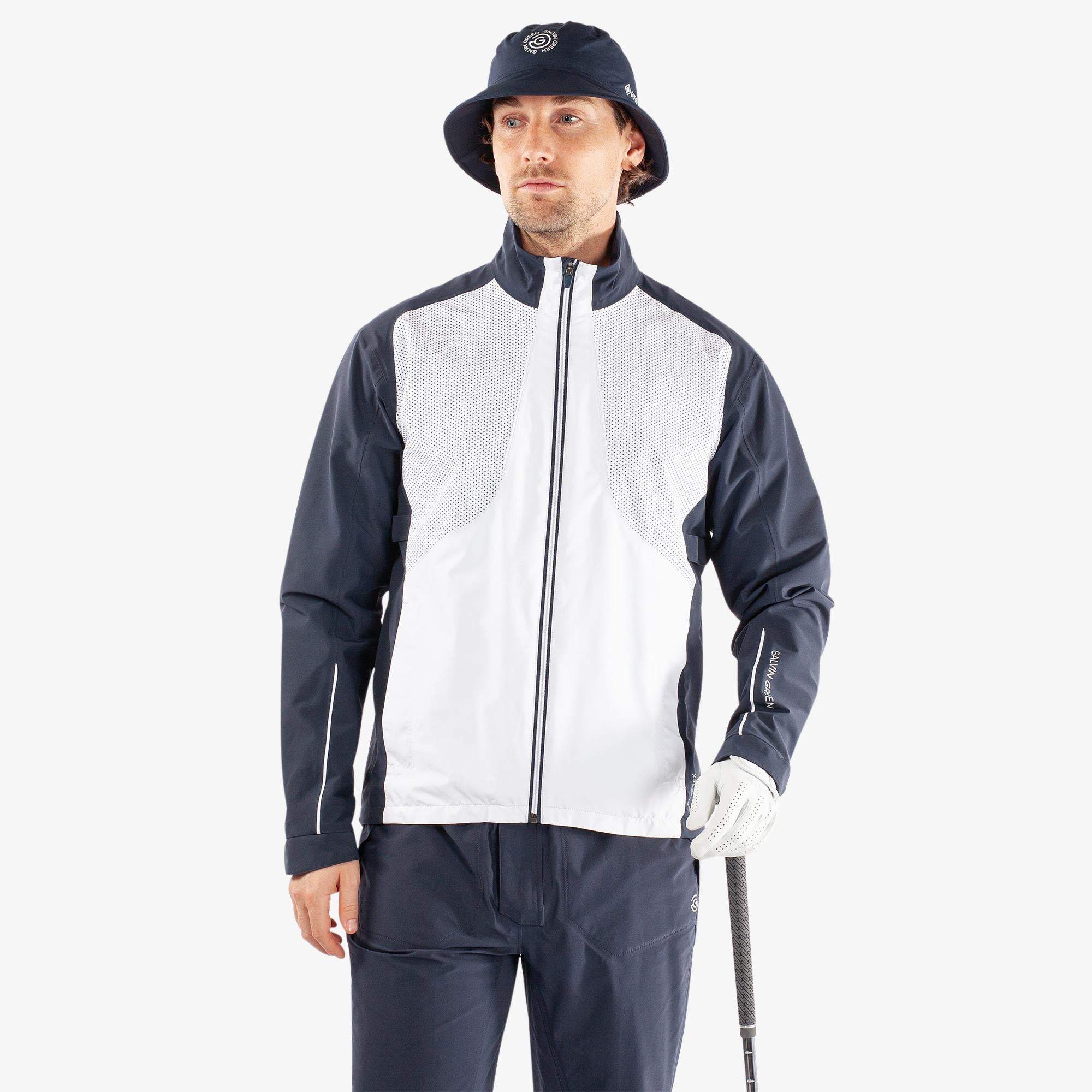 Galvin Green Albert Gore-Tex Waterproof Jacket Navy/White