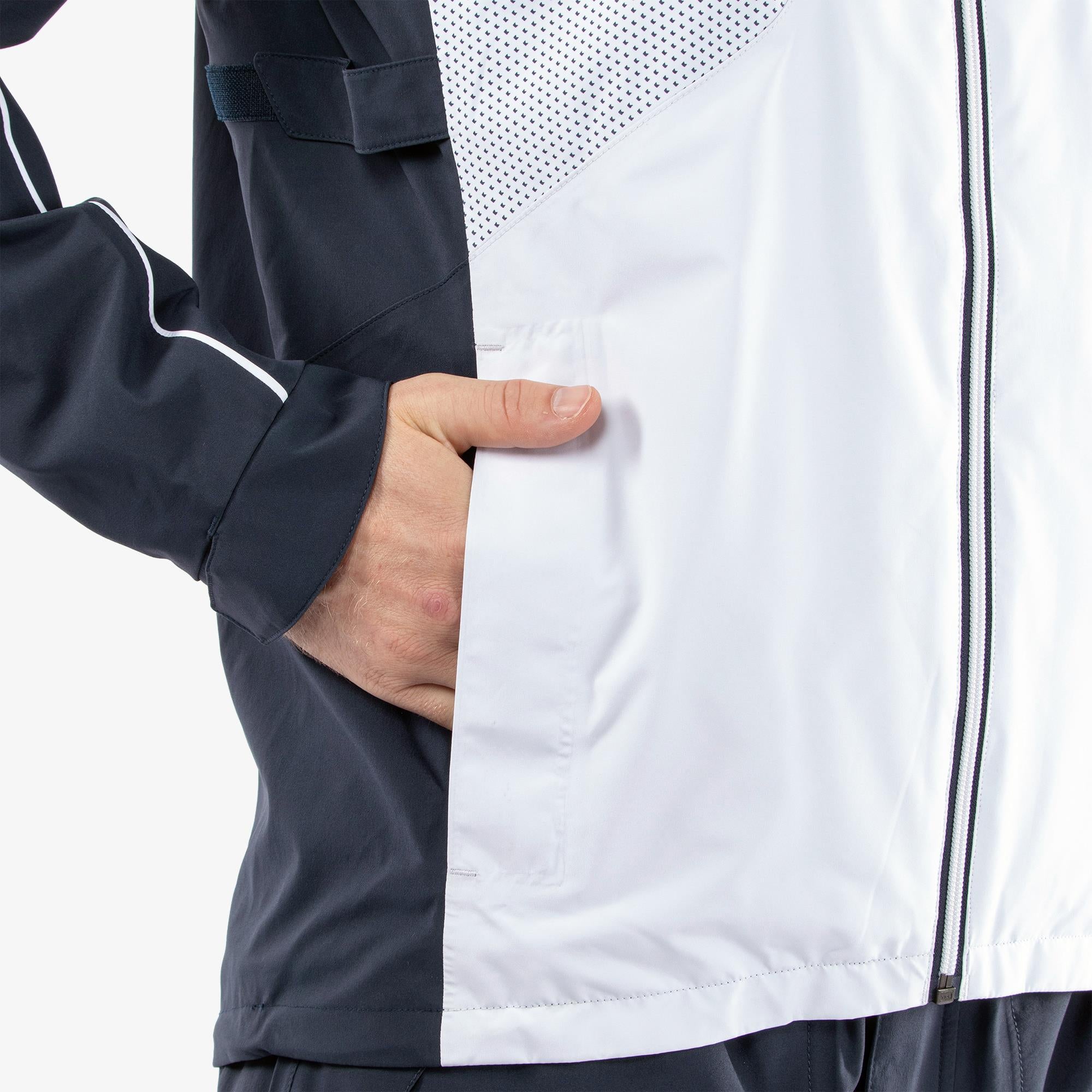 Galvin Green Albert Gore-Tex Waterproof Jacket Navy/White