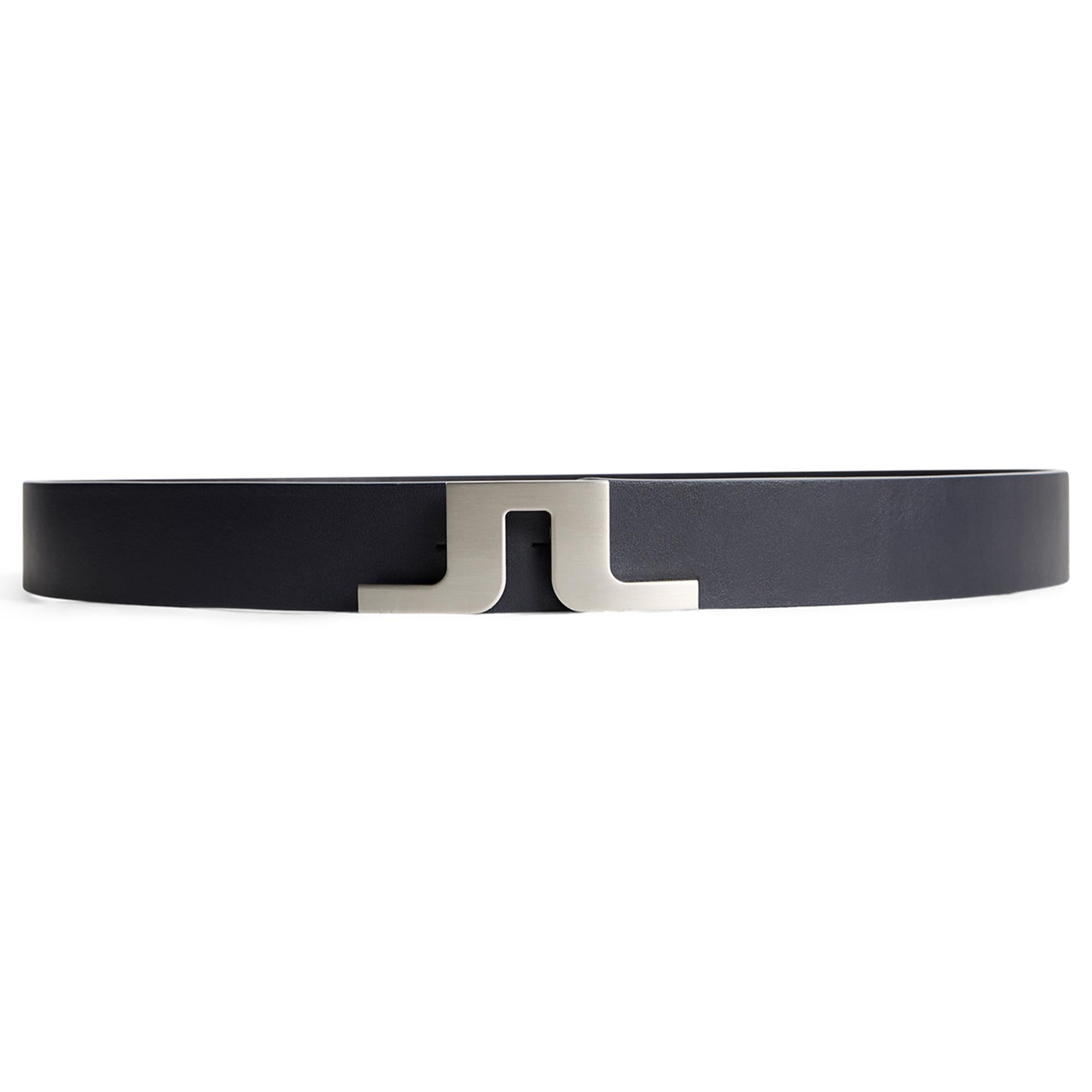 J.Lindeberg Bridger men’s golf belt in navy – front product image