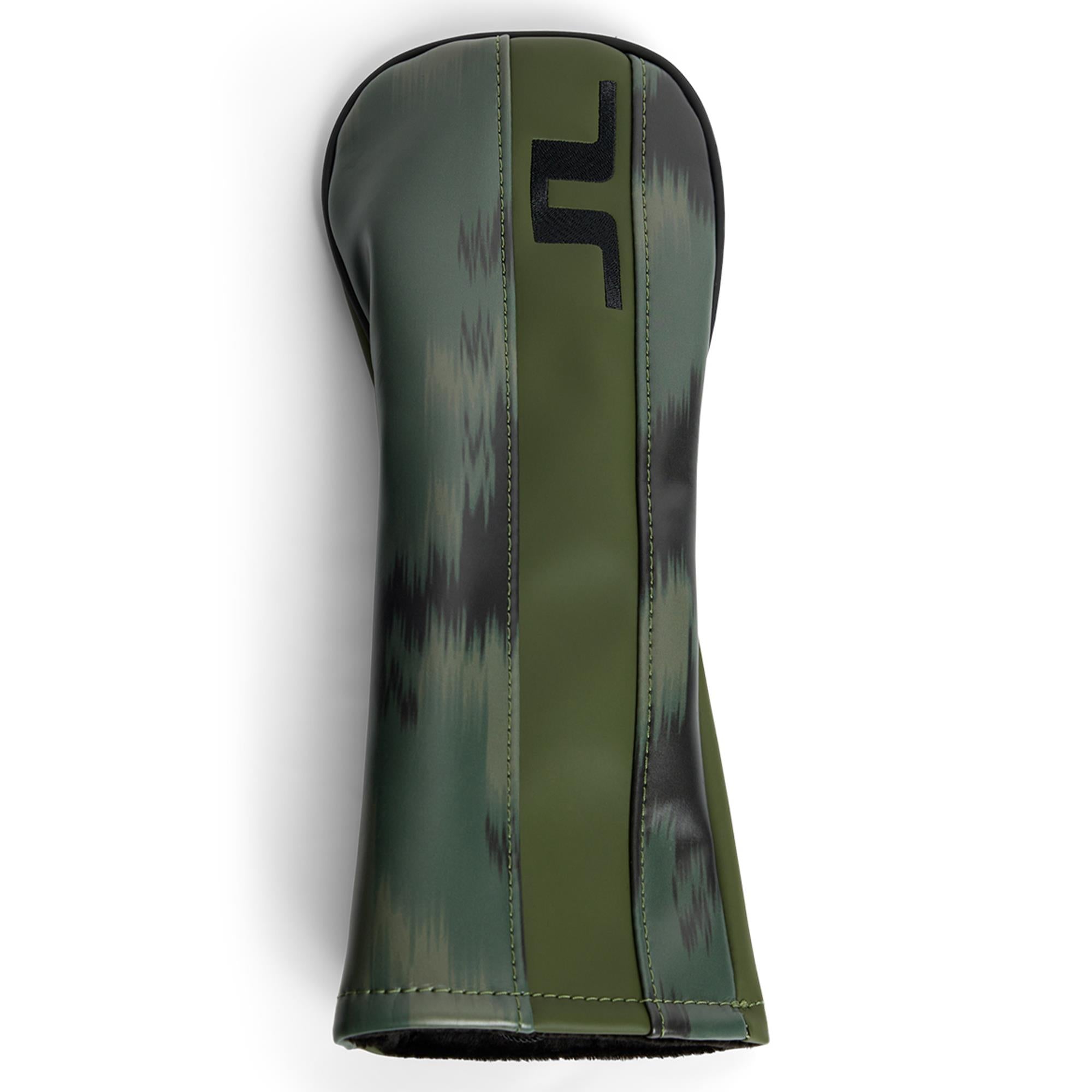 J.Lindeberg Fairway Print mens golf headcover – front view