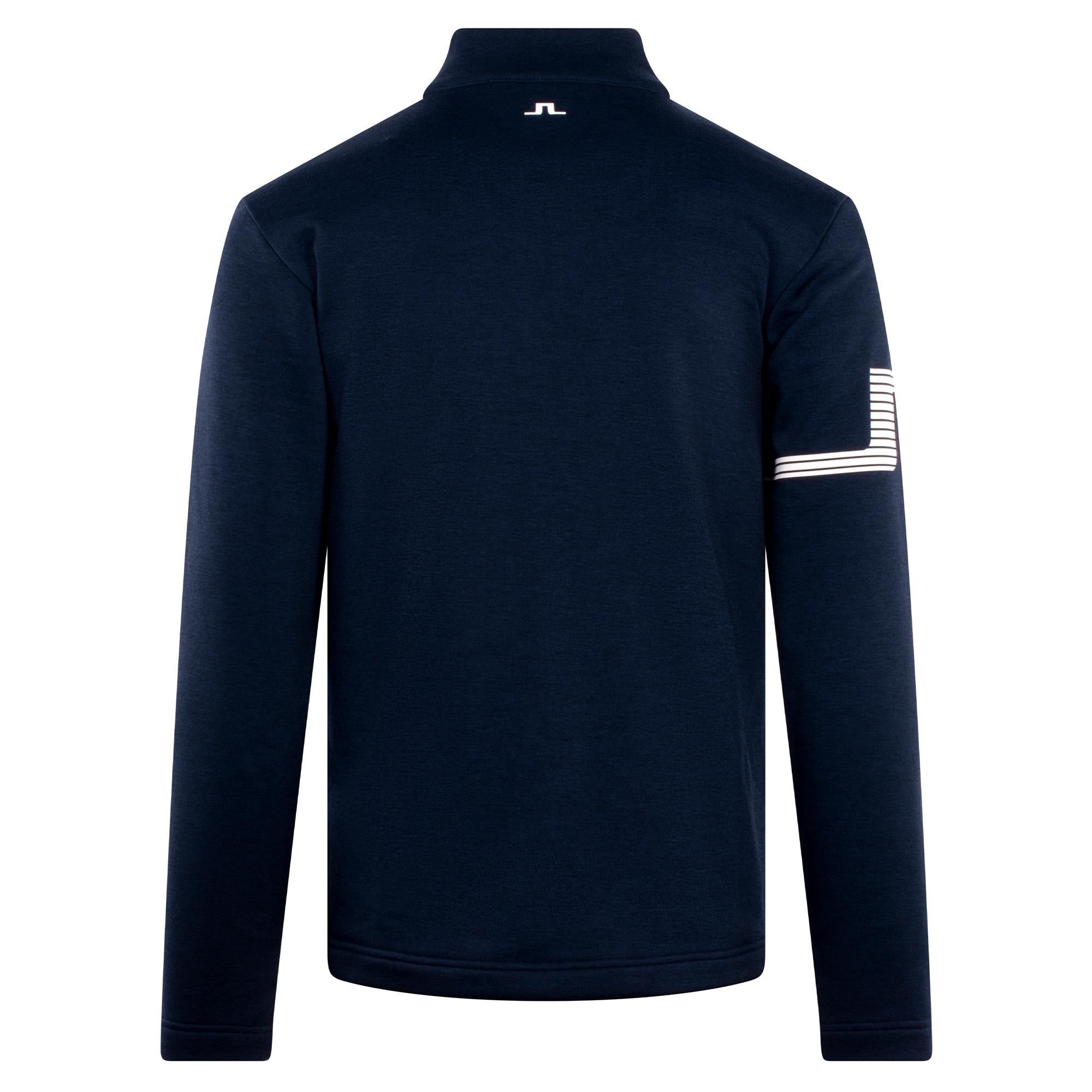 J.Lindeberg Heath Strike Men's Golf Mid Layer – Back View