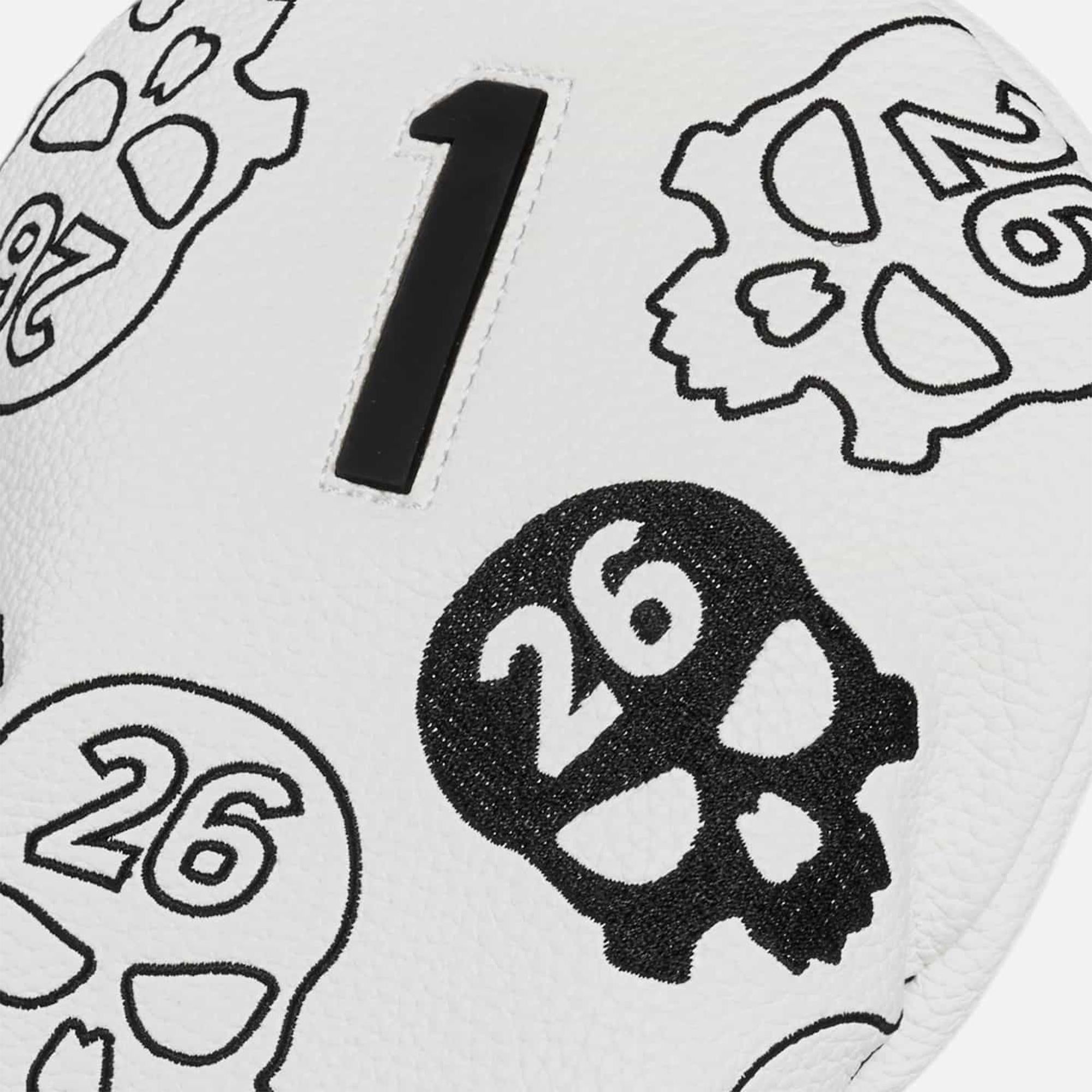 Close-up of PXG Darkness Driver Headcover Pattern Detail
