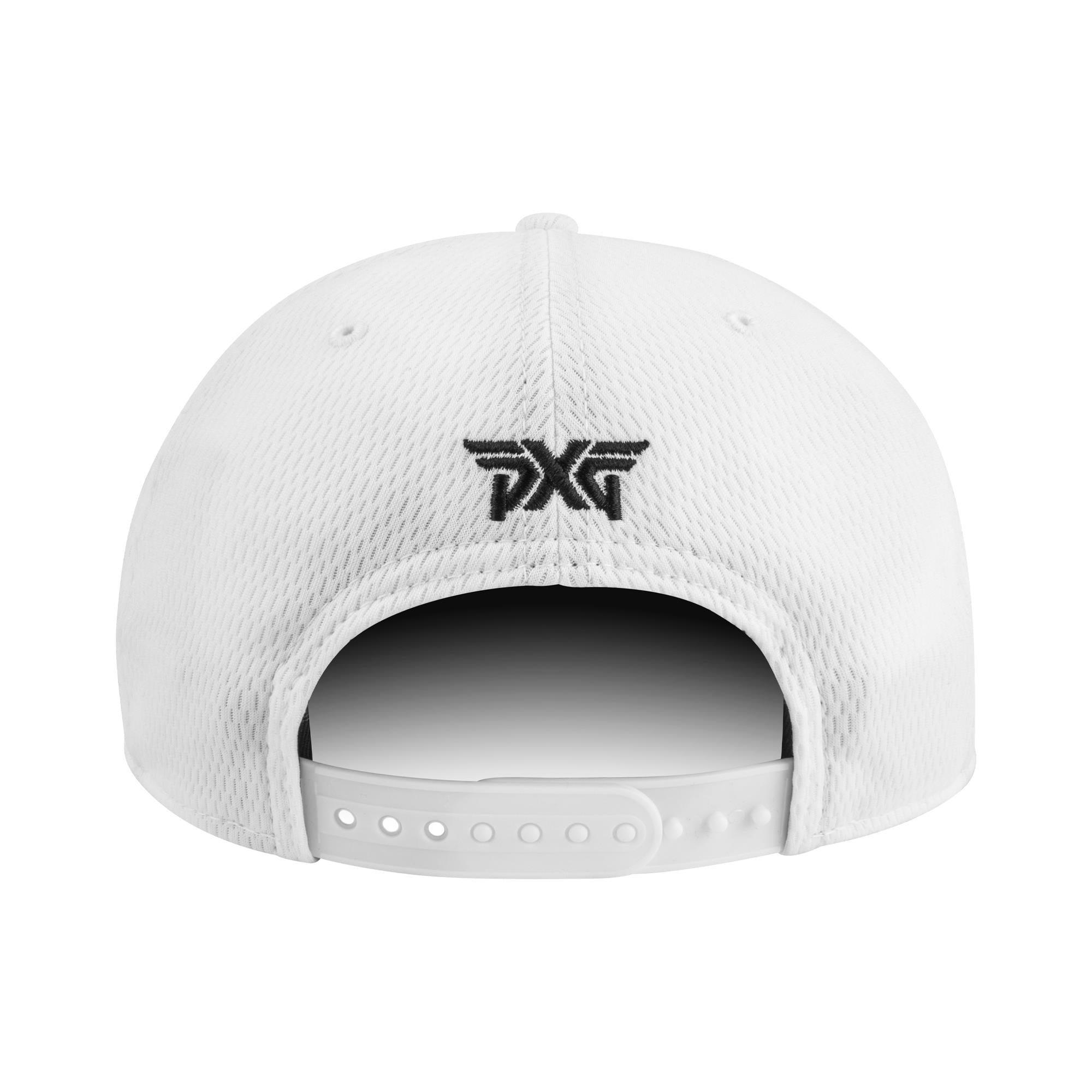 PXG ProLight 950LP Adjustable Cap in White – Back View
