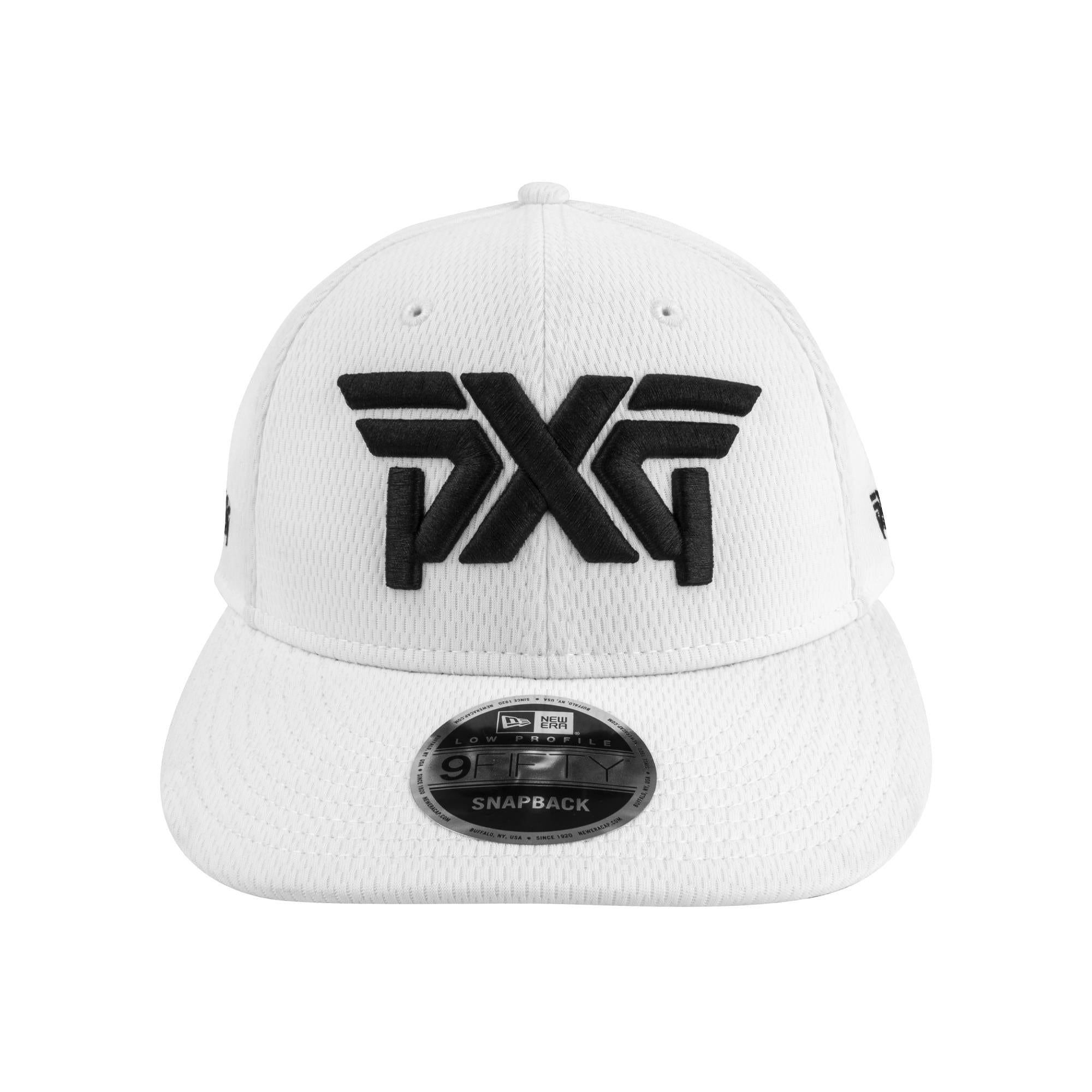 PXG ProLight 950LP Adjustable Cap in White – Front View
