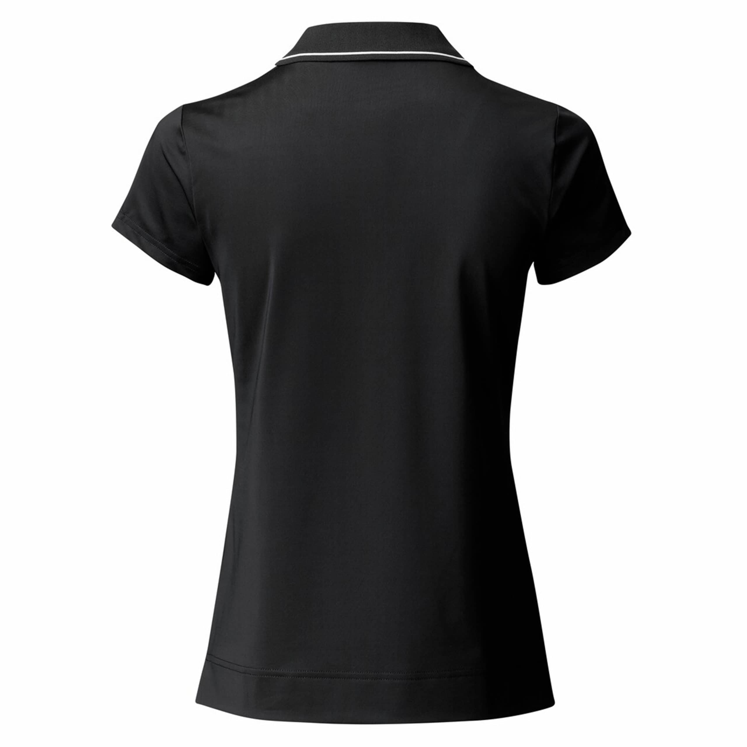 Daily Sports Indra Cap Sleeve Polo Shirt Black