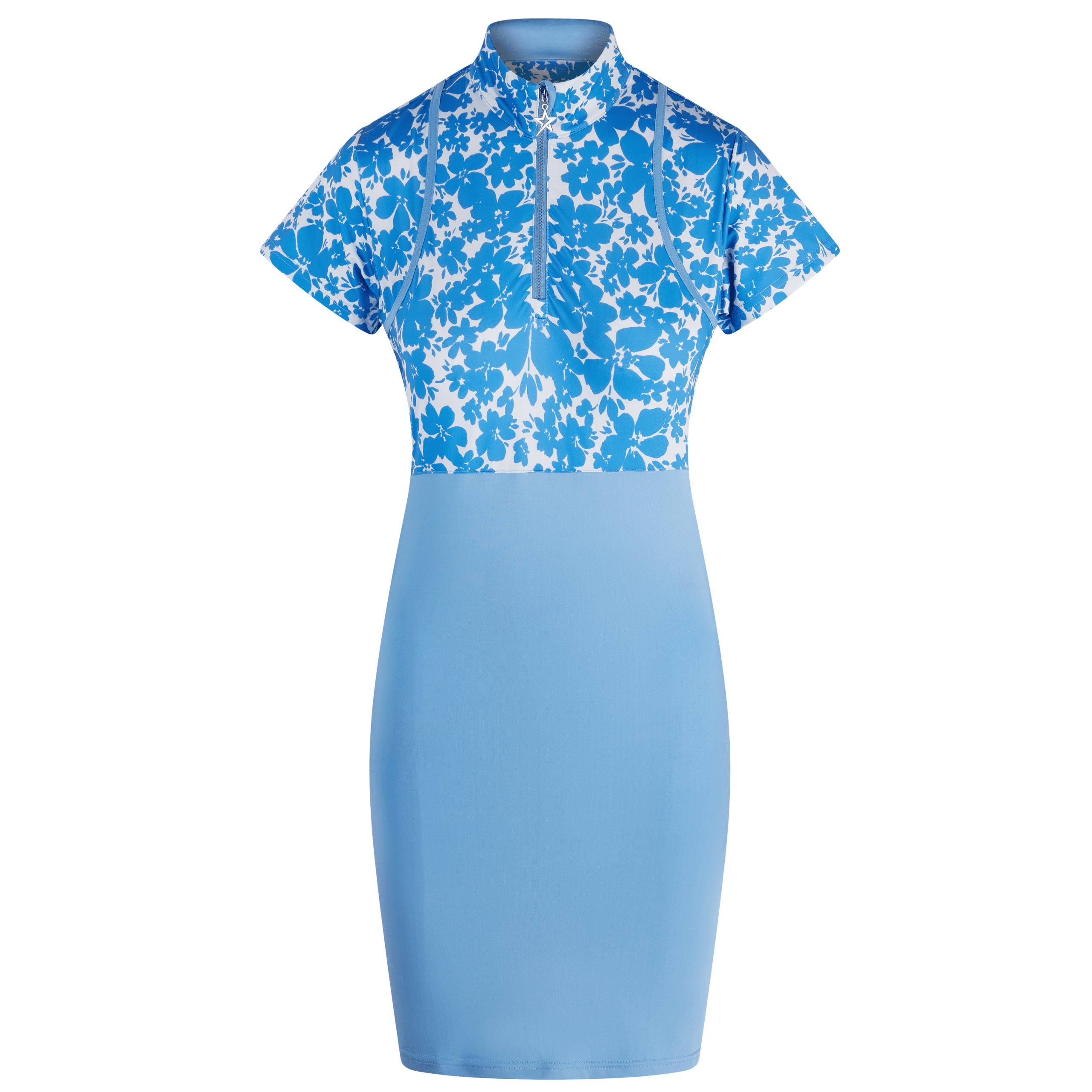 Swing Out Sister Bloom Cap Sleeve Ladies Golf Dress Full Bloom