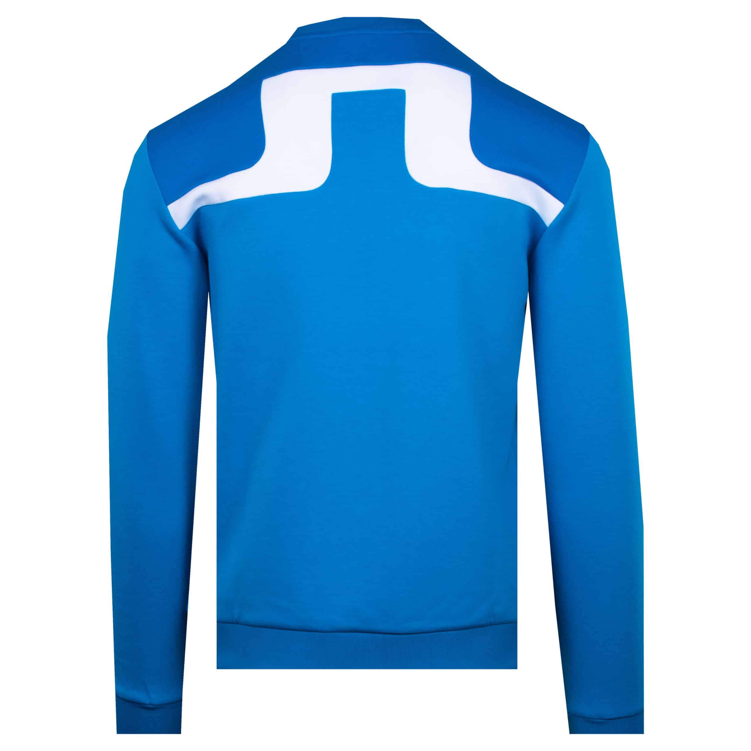 J Lindeberg Jeff Crew Neck Direction Blue