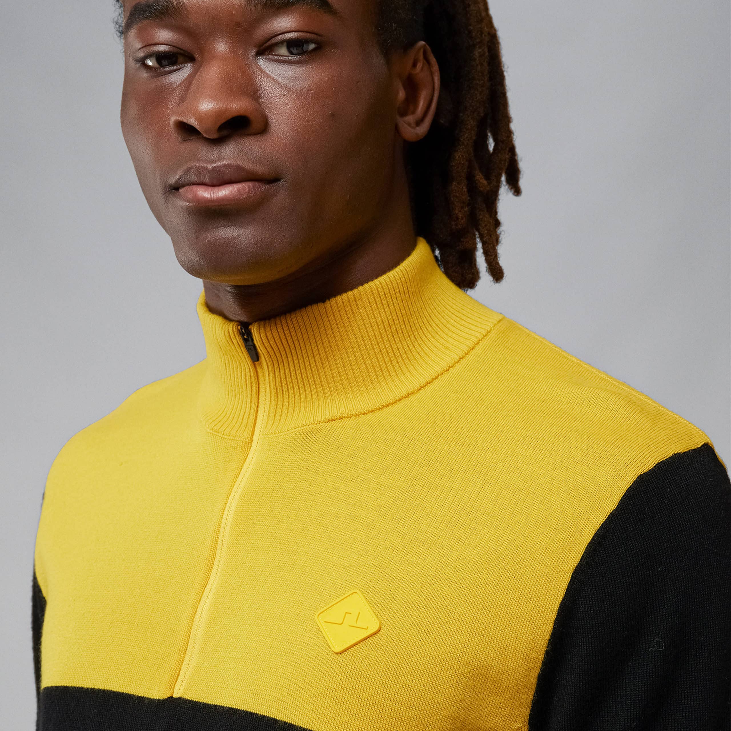 J Lindeberg Jeff Golf Windbreaker Sweater Daylily