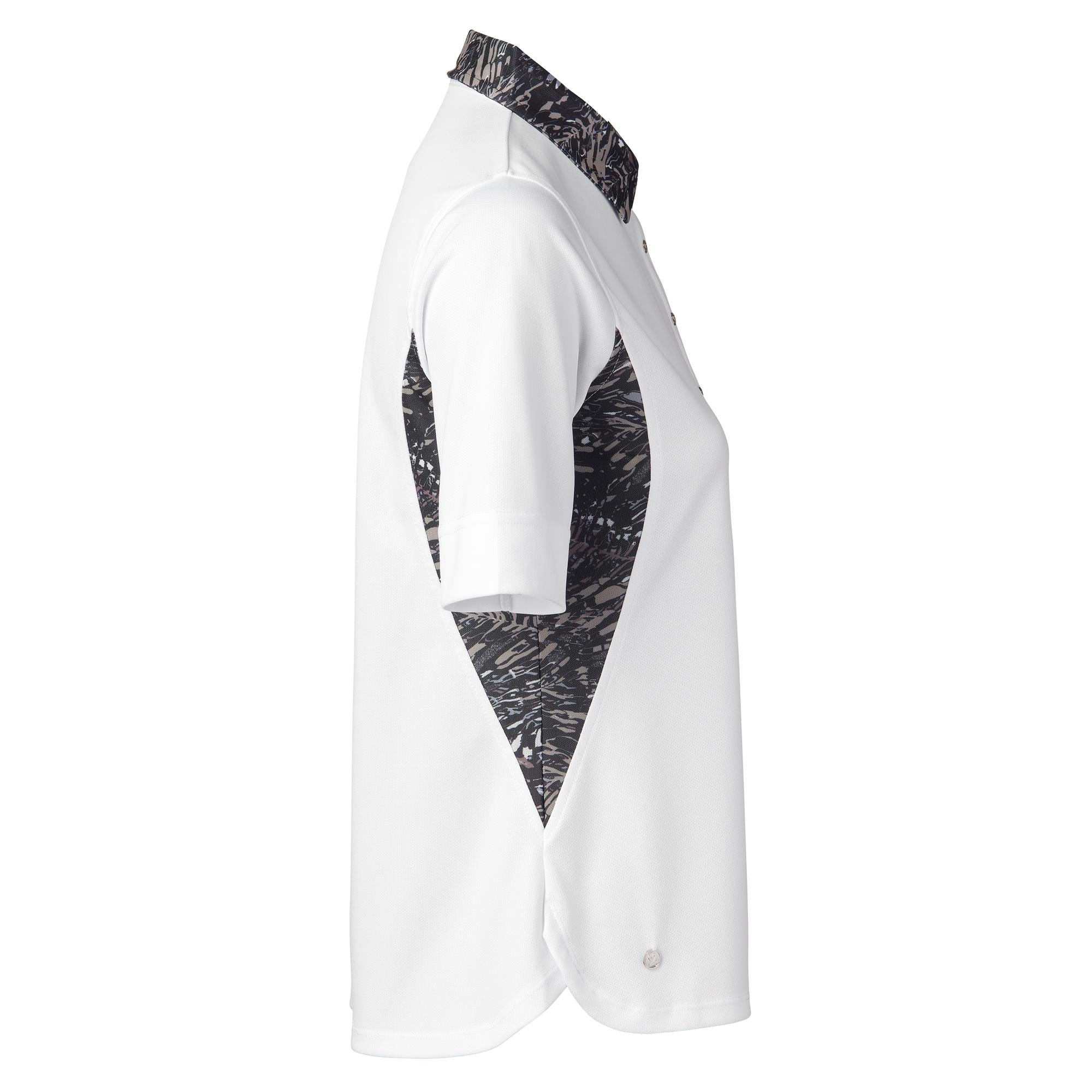 Dailiy Sports Luna 1/2 Sleeve Ladies Golf Polo Shirt White