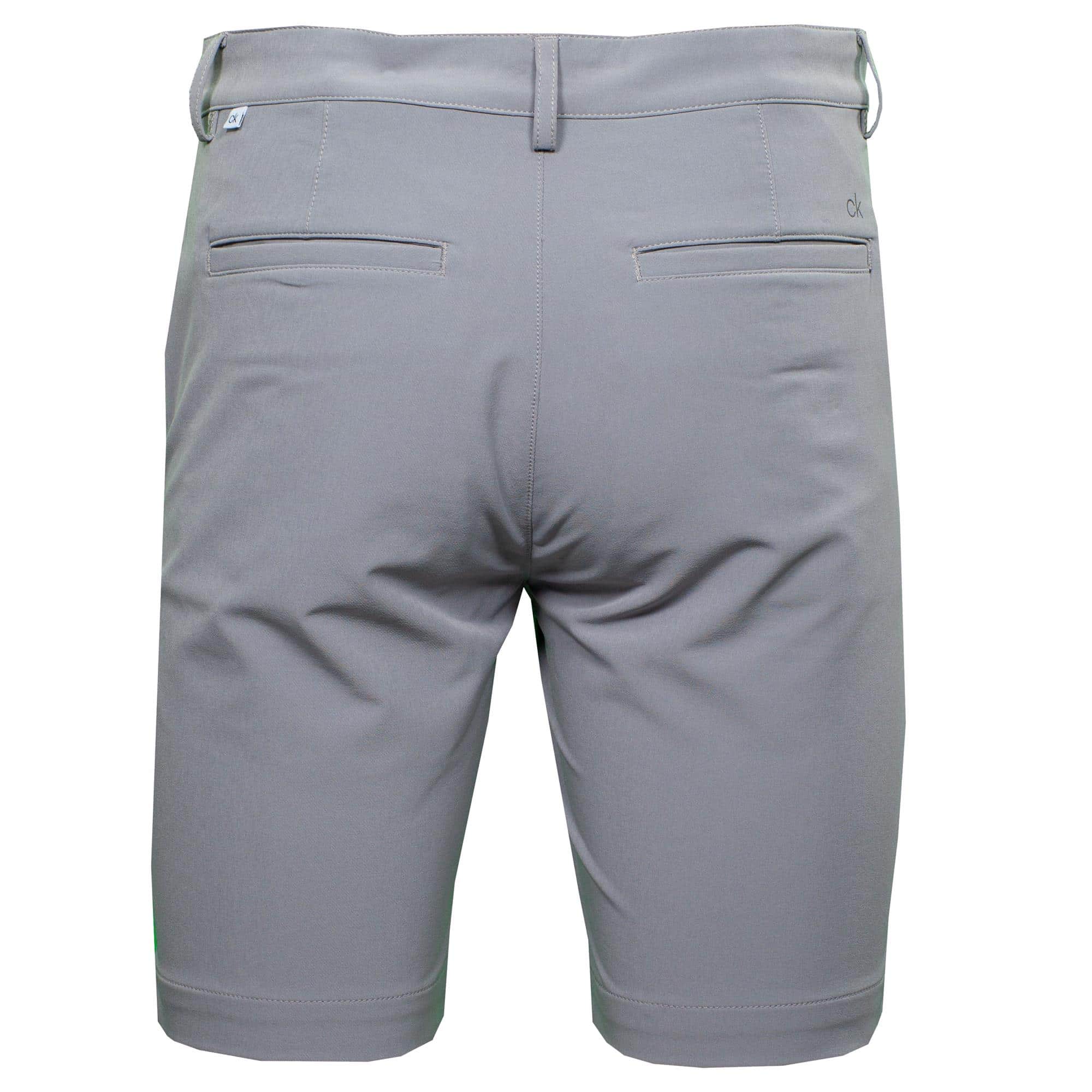 Calvin Klein Golf Genius 4-Way Stretch Shorts Silver