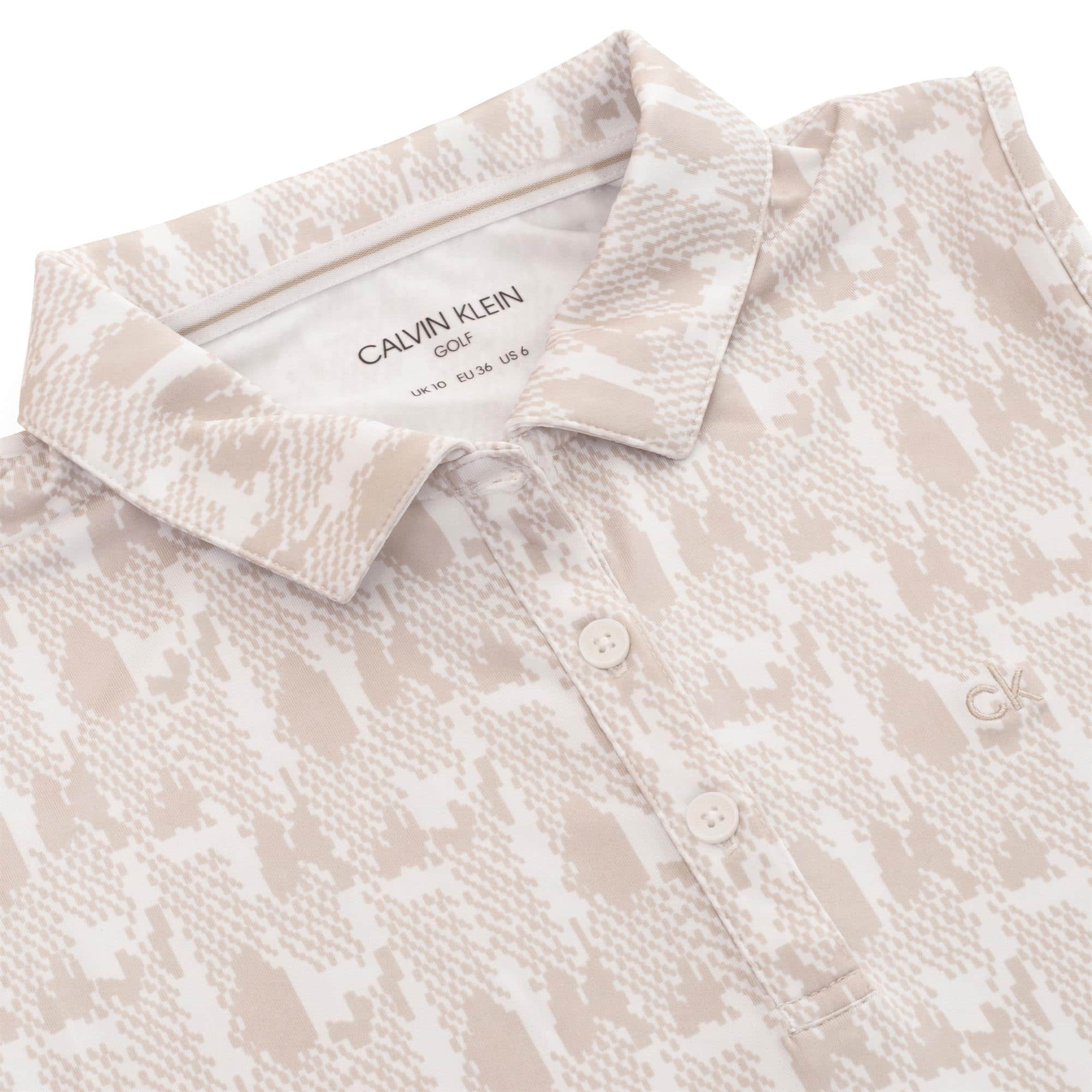 Calvin Klein Avon Ladies Golf Sleeveless Polo Shirt Fossil