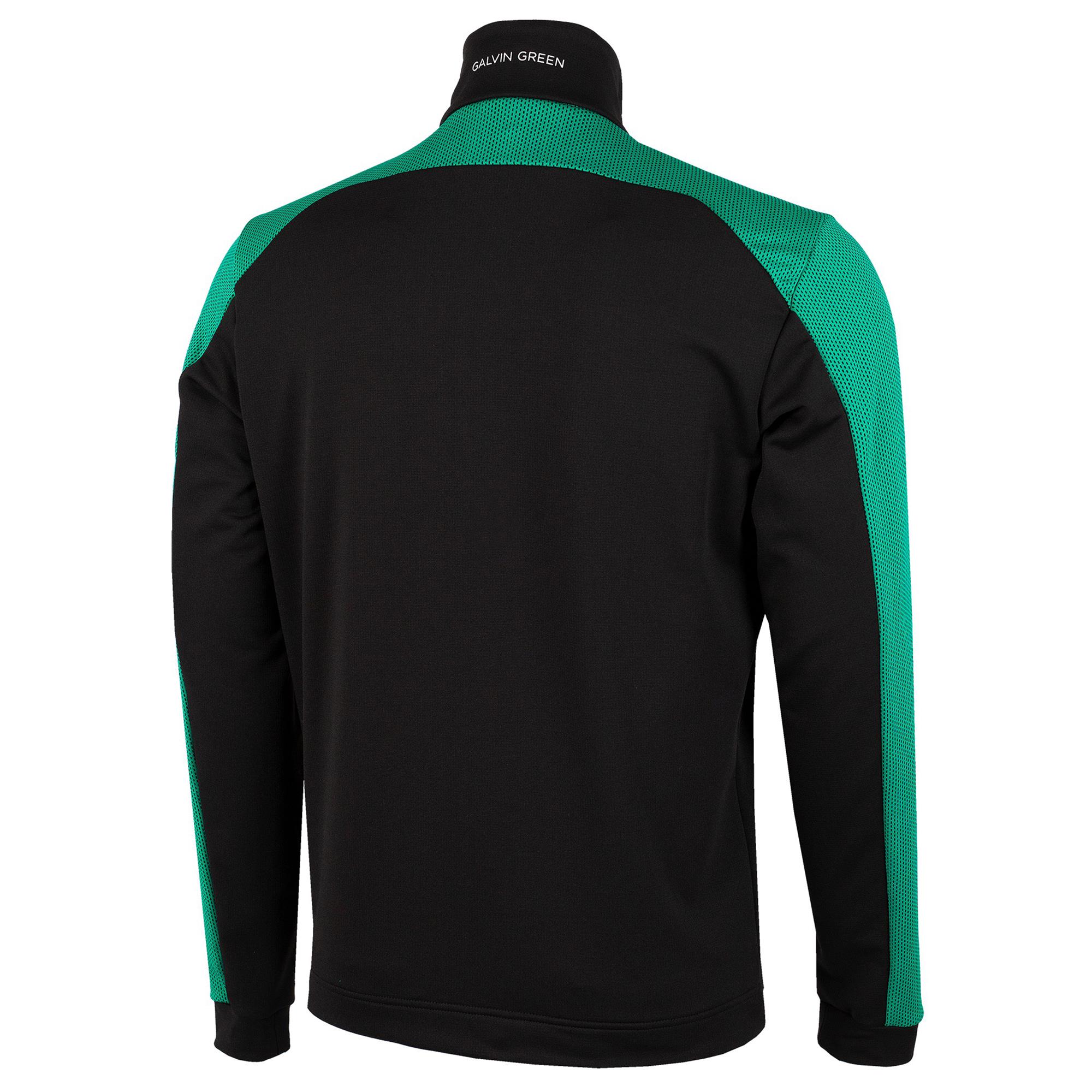 Galvin Green Dwight Insula Golf Mid Layer Black/Green/White