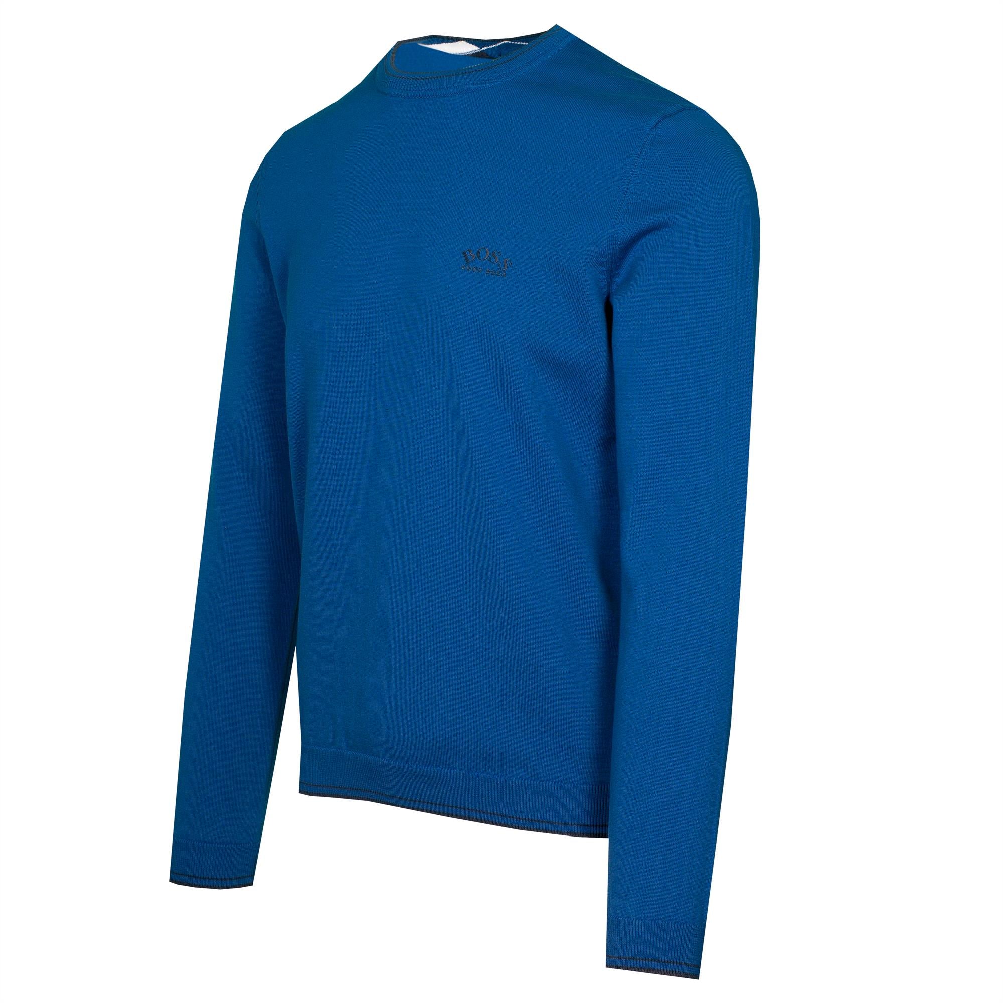 Boss Ritom Sweater Bright Blue