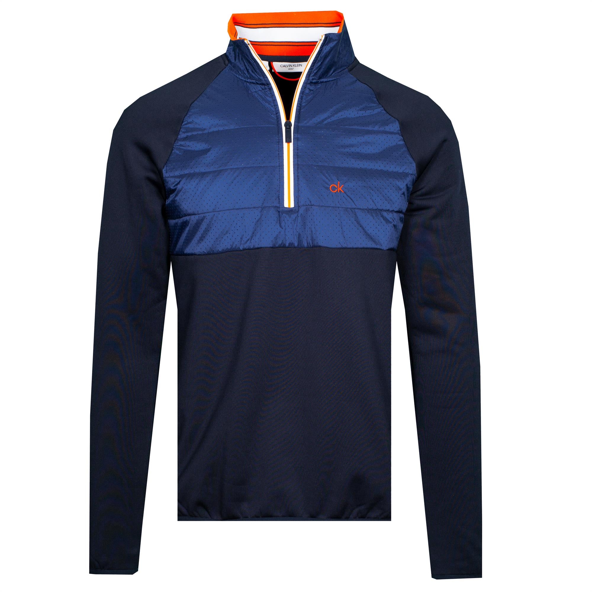 Calvin Klein Golf Hybrid Half Zip Navy