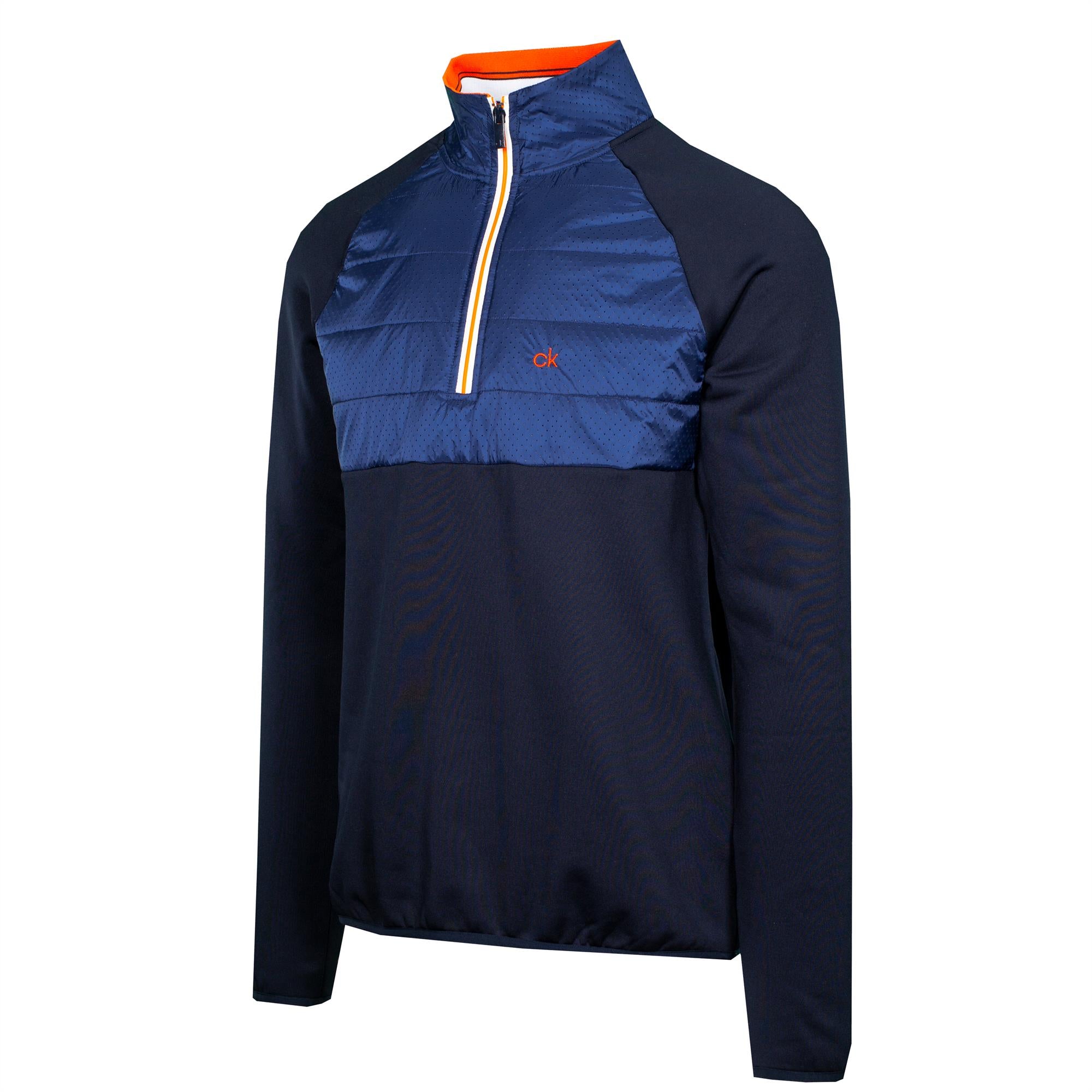 Calvin Klein Golf Hybrid Half Zip Navy