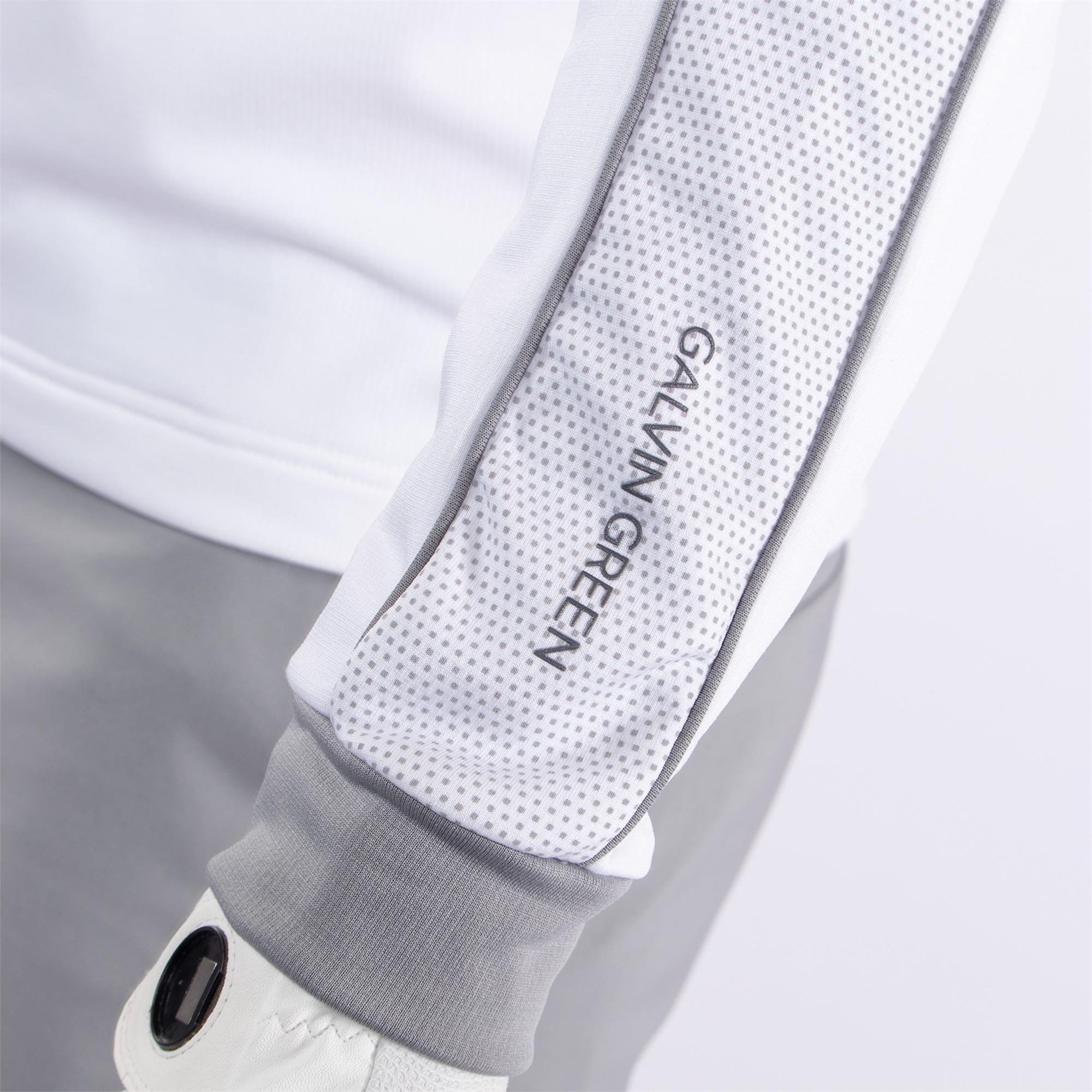 Galvin Green Daxton Insula Golf Pullover White/Cool Grey/Sharkskin