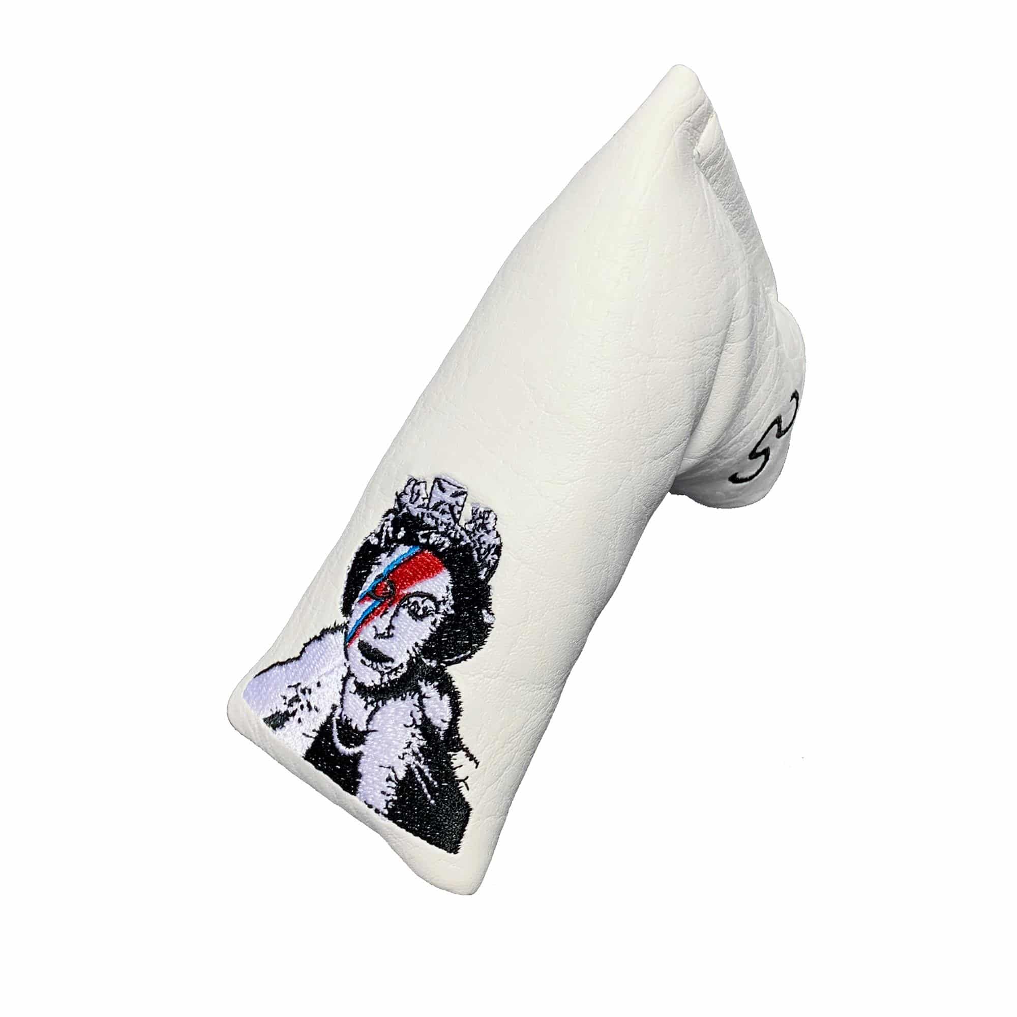 Banksy Queen x Bowie Blade Putter Headcover White