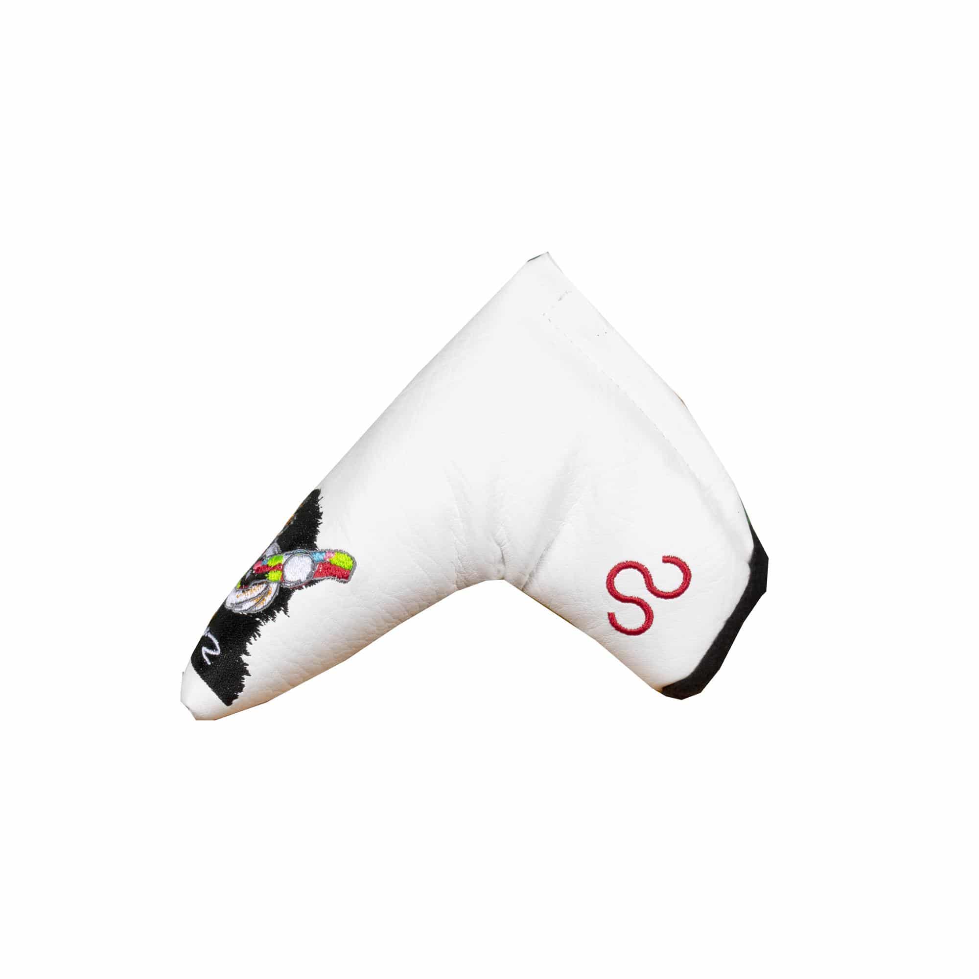Banksy DJ Monkey Blade Putter Headcover White