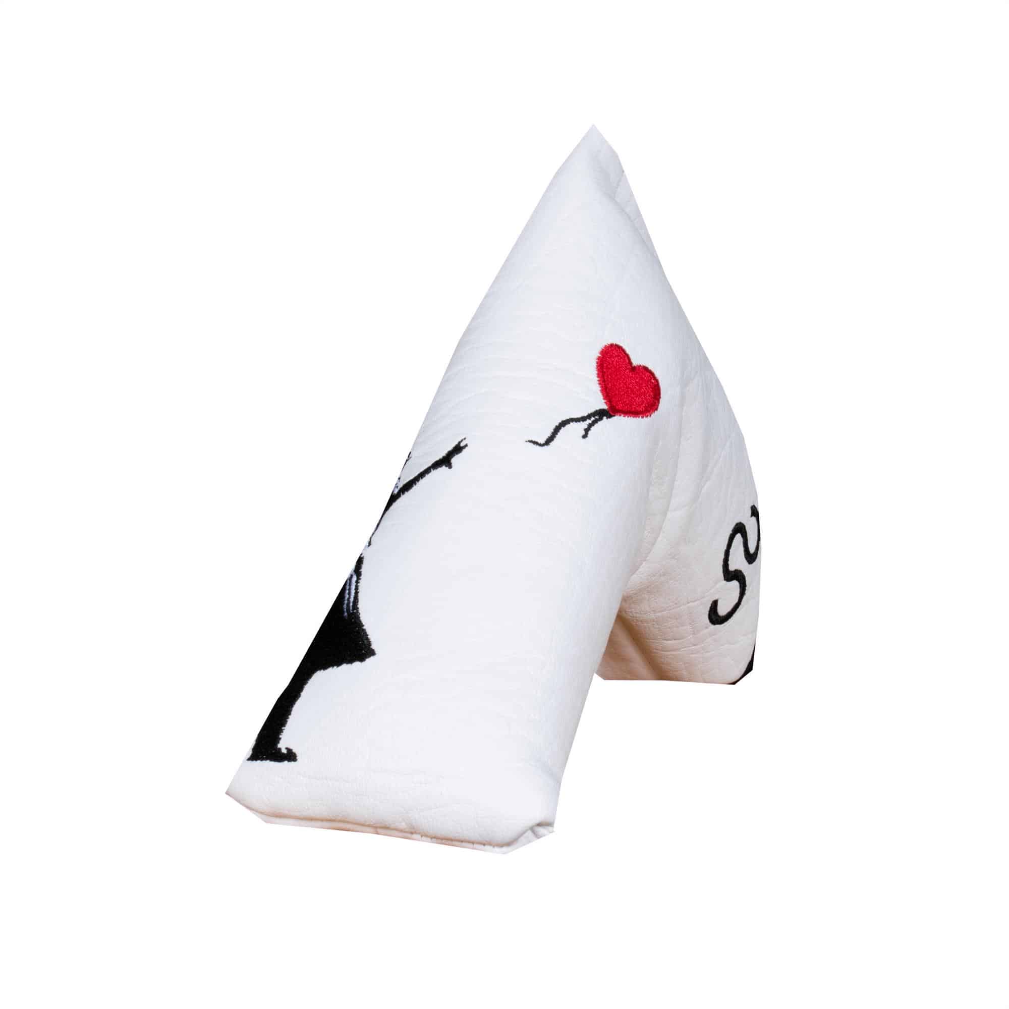 Banksy Girl With Heart Balloon Blade Putter Headcover White