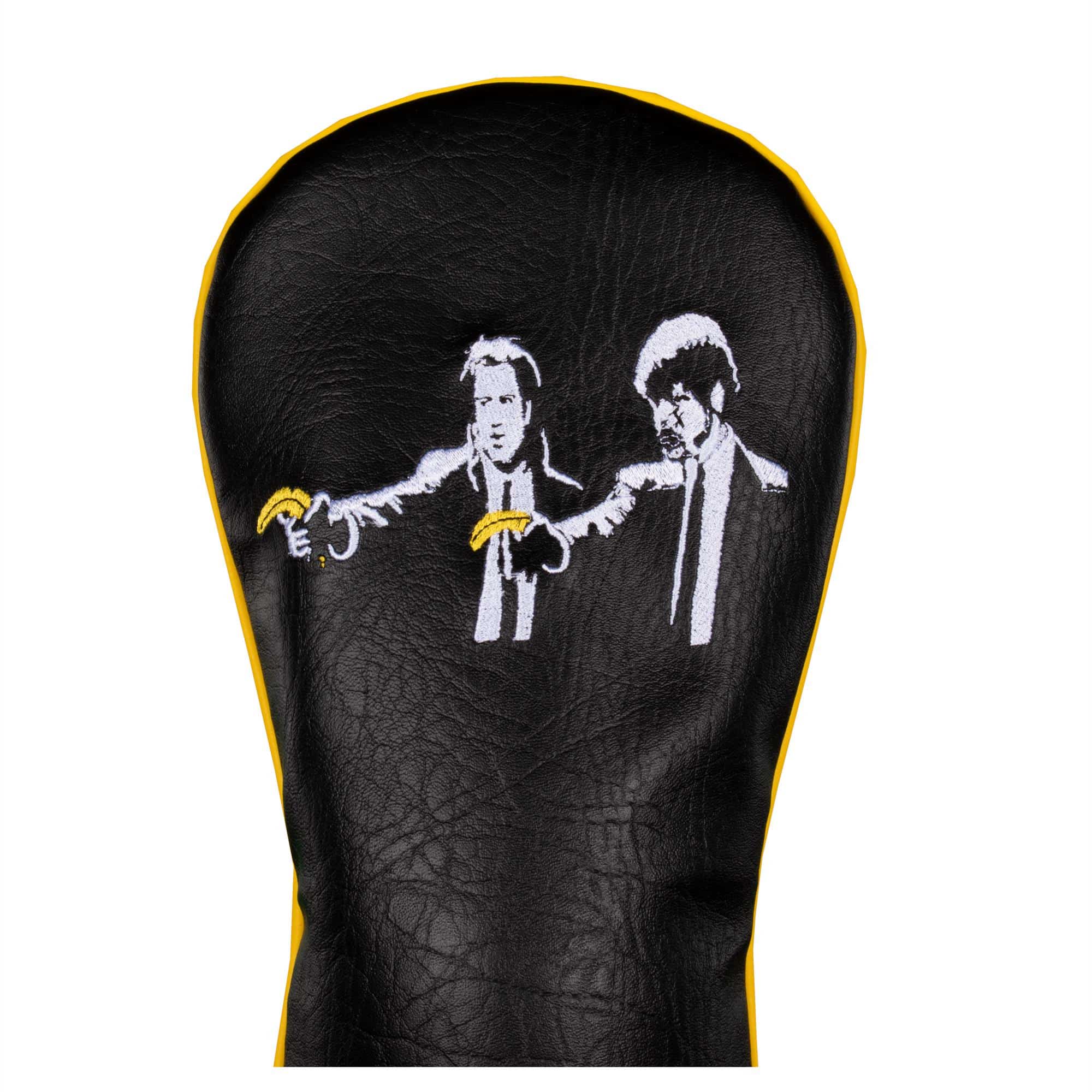 Banksy Pulp Fiction Driver Headcover Black
