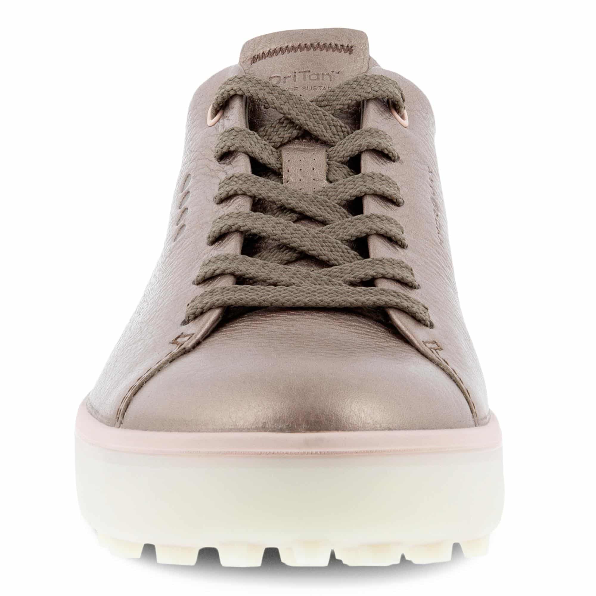 Ecco Golf Tray Ladies Golf Shoe Warm Grey