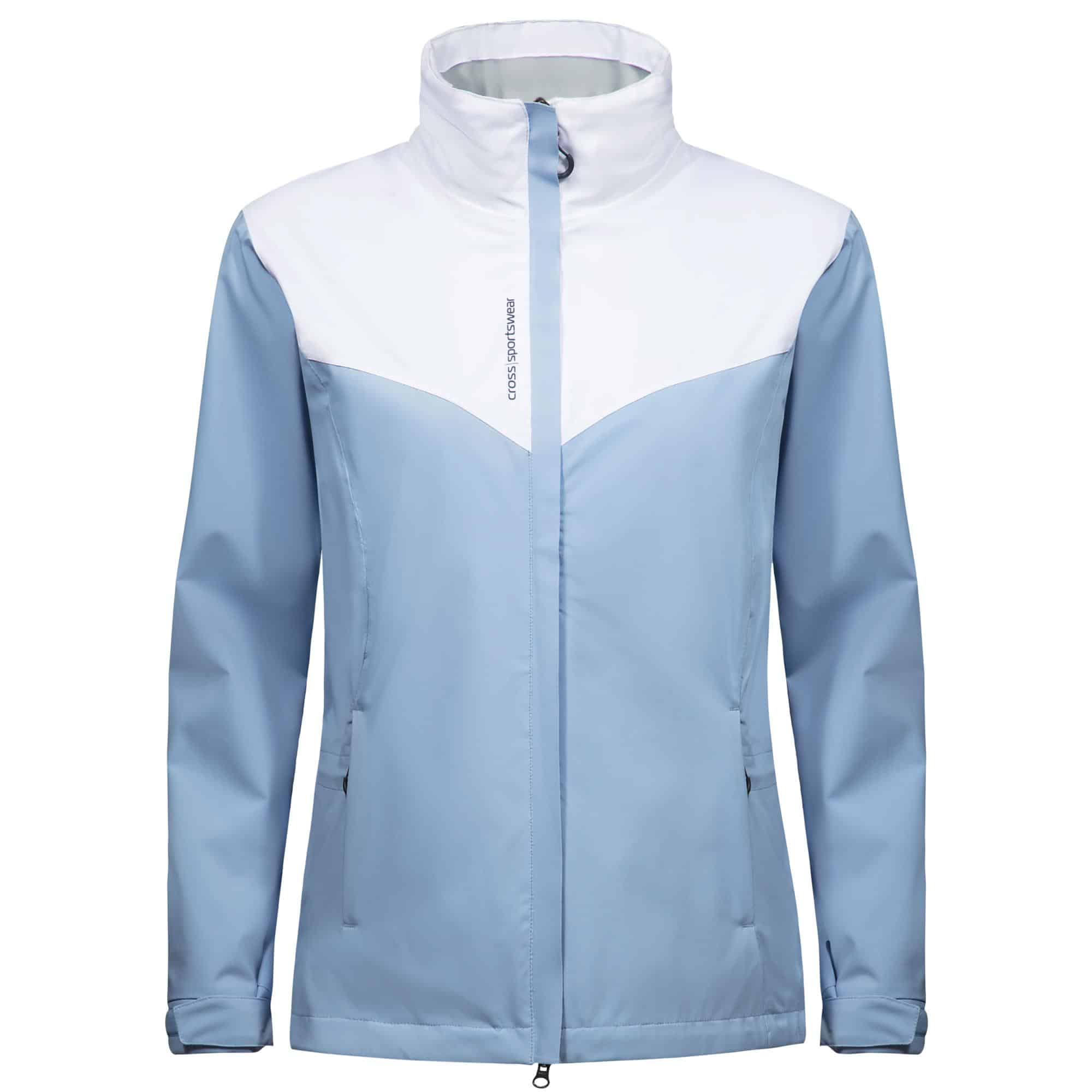 Cross Cloud Waterproof Ladies Golf Jacket Forever Blue