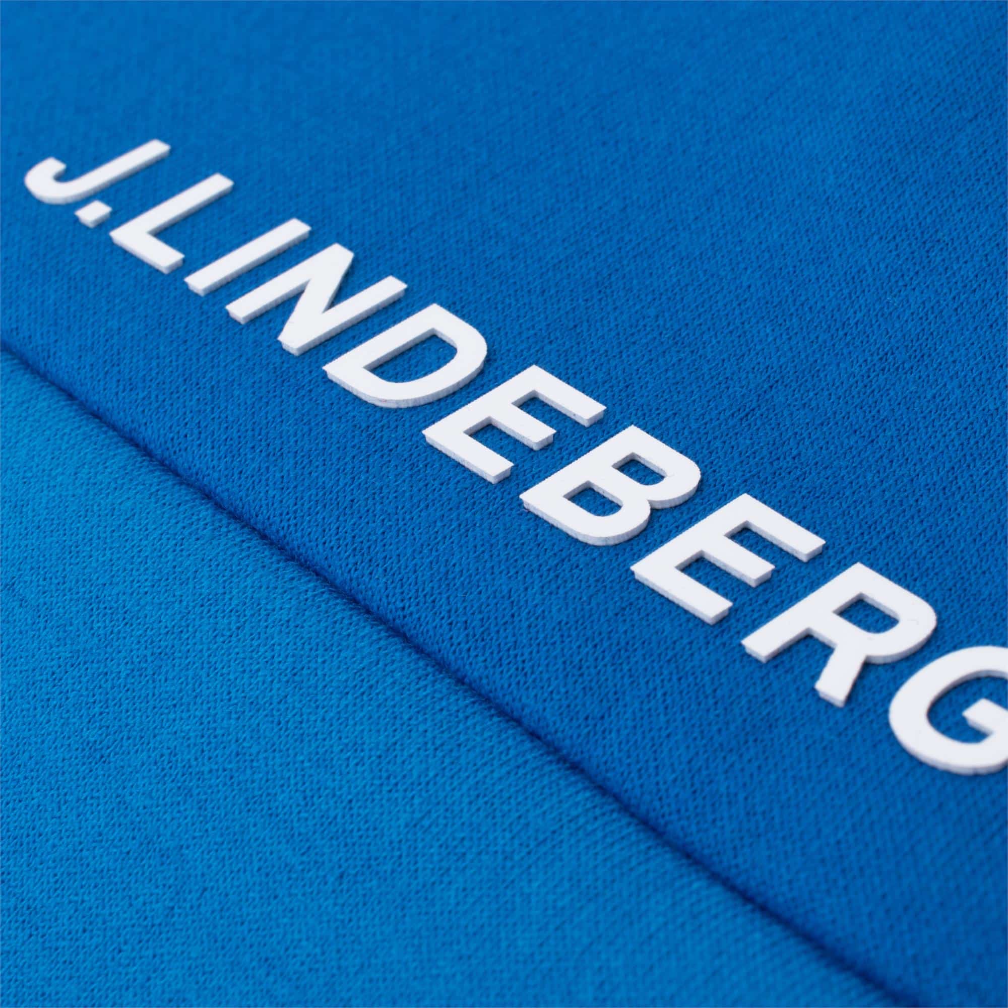 J Lindeberg Jeff Crew Neck Direction Blue