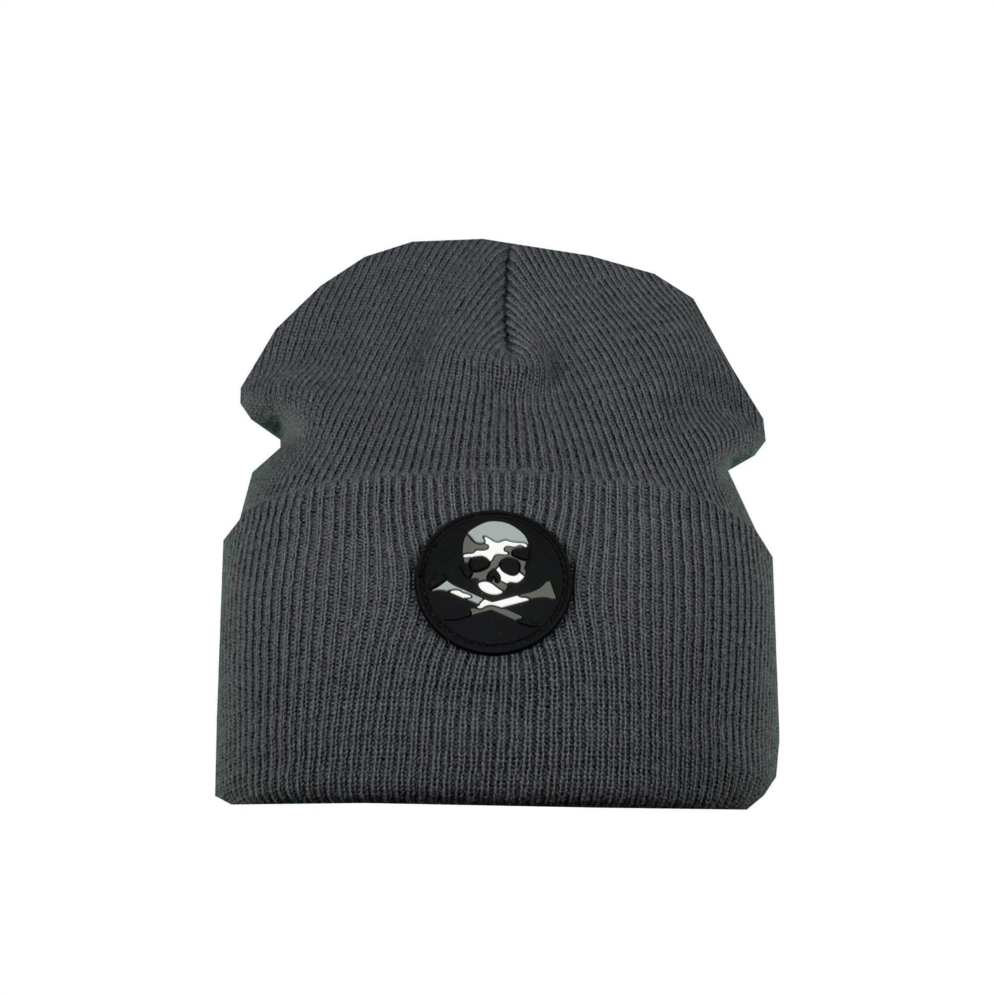 G/FORE Skull & T's Beanie Charcoal