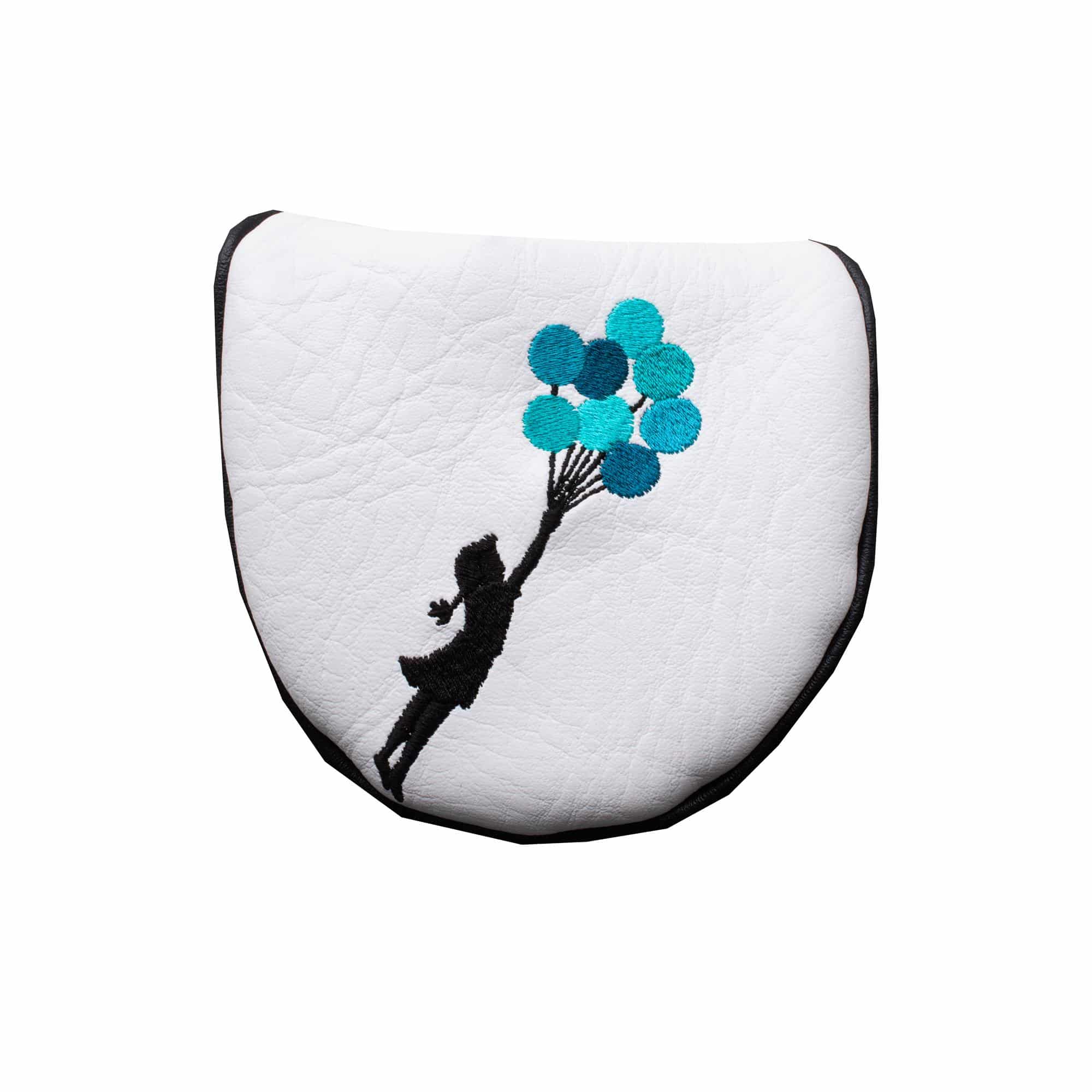 GRADIENT CIRCLE G'S VELOUR-LINED BLADE PUTTER COVER, GOLF HEAD COVERS &  ACCESSORIES FOR MEN AND WOMEN
