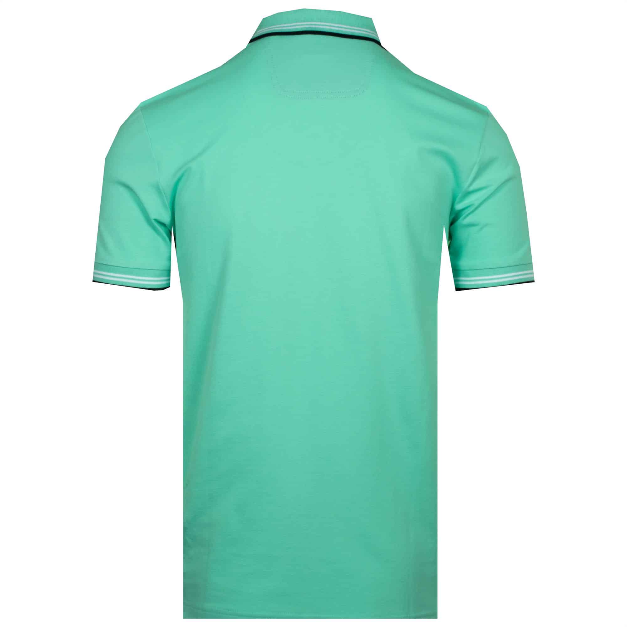 Boss Paul Curved Slim Fit Polo Open Green
