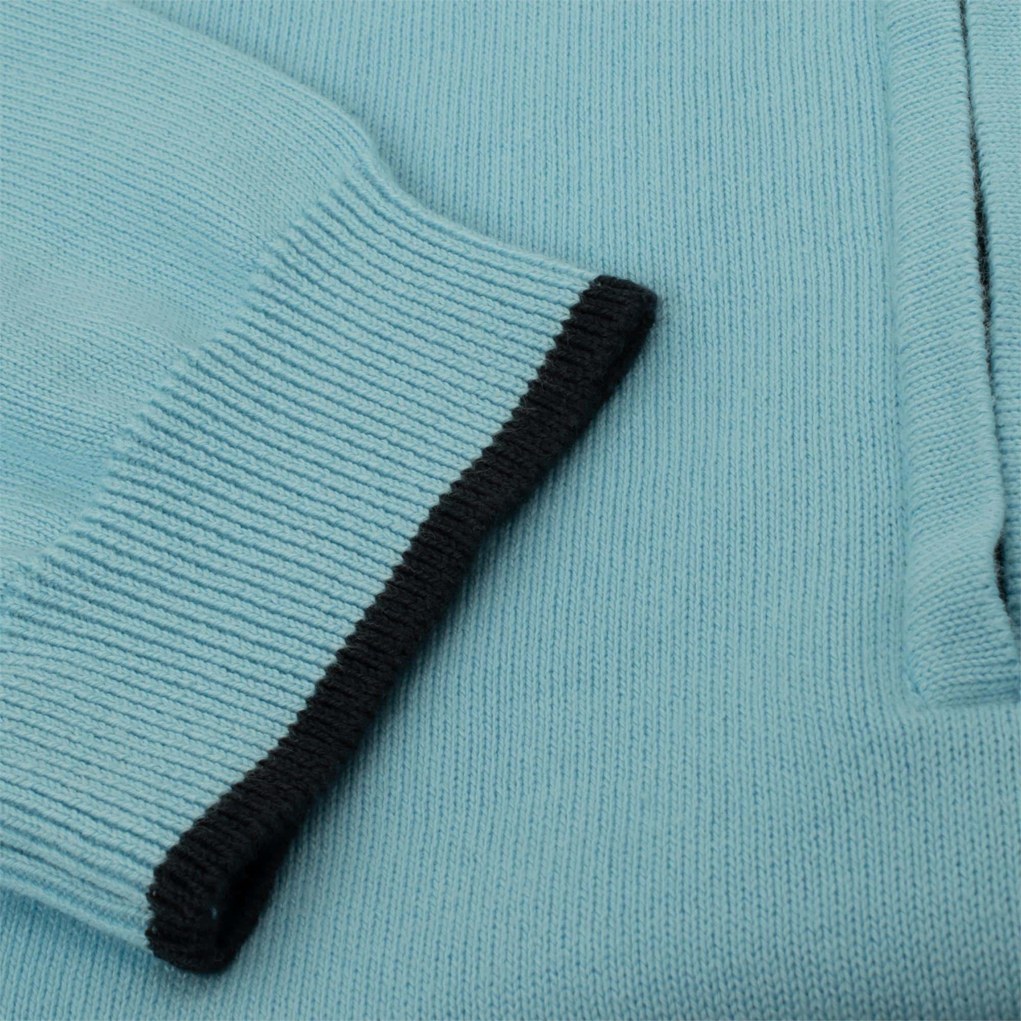 Boss Zallo Quarter Zip Knit Sweatshirt Light Pastell Blue