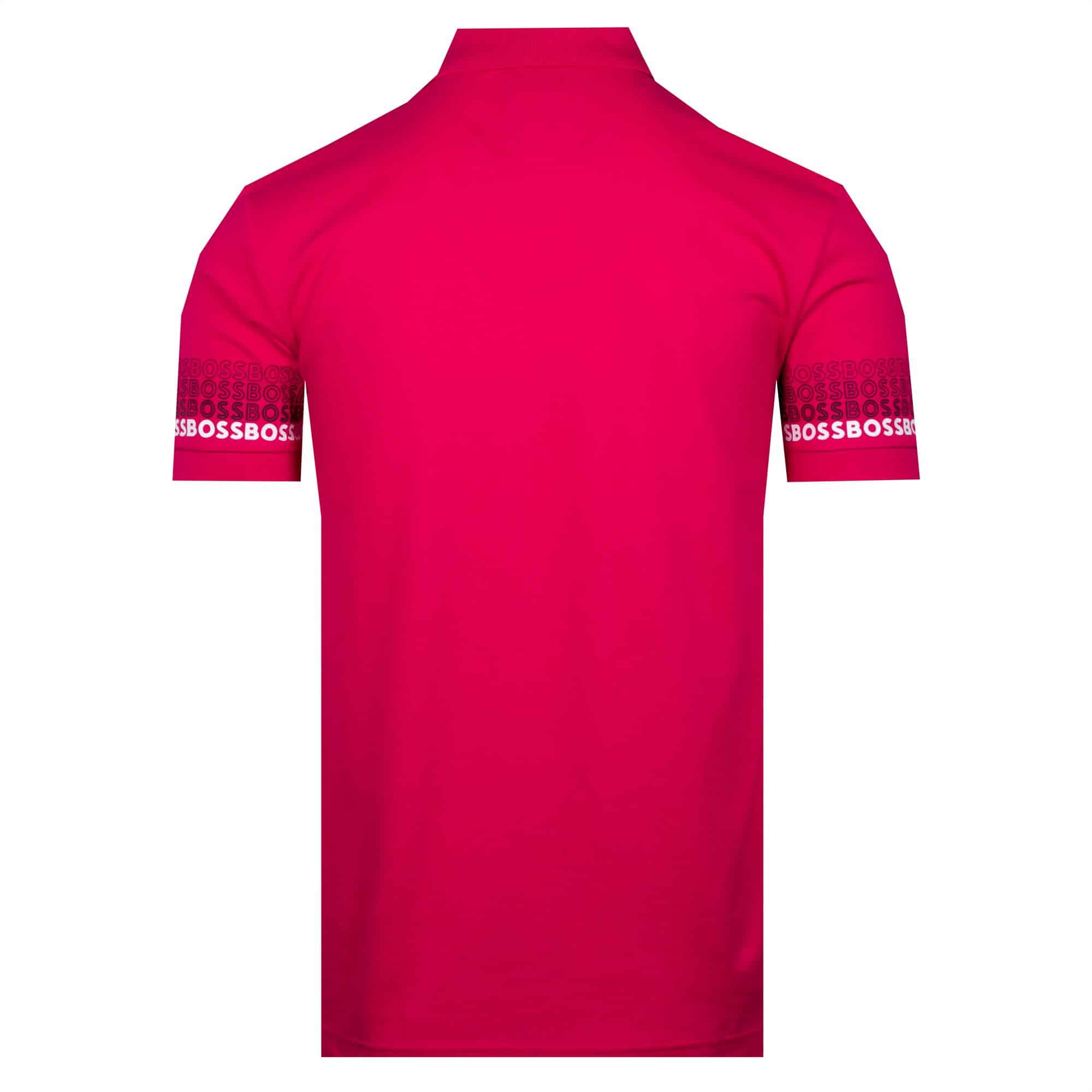 Boss Paddy 2 Regular Fit Polo Medium Pink