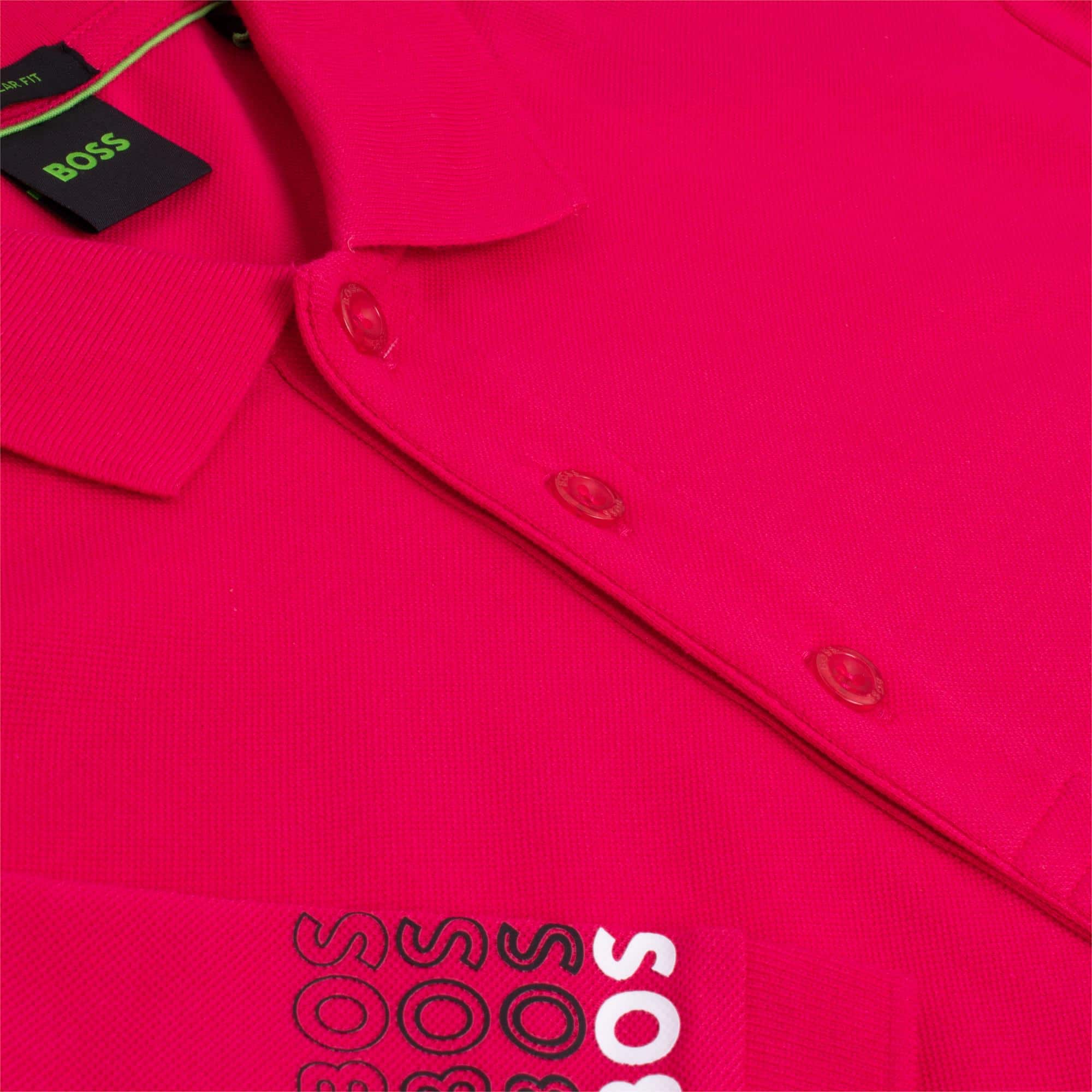 Boss Paddy 2 Regular Fit Polo Medium Pink