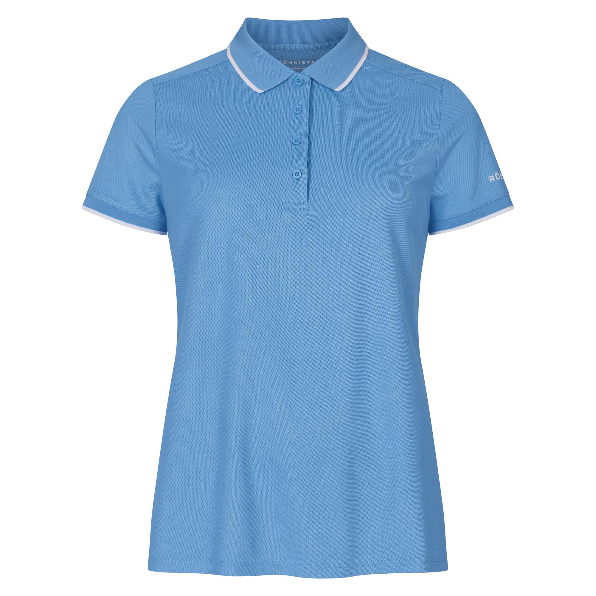 Rohnisch Miriam Ladies Golf Poloshirt Heavenly Blue