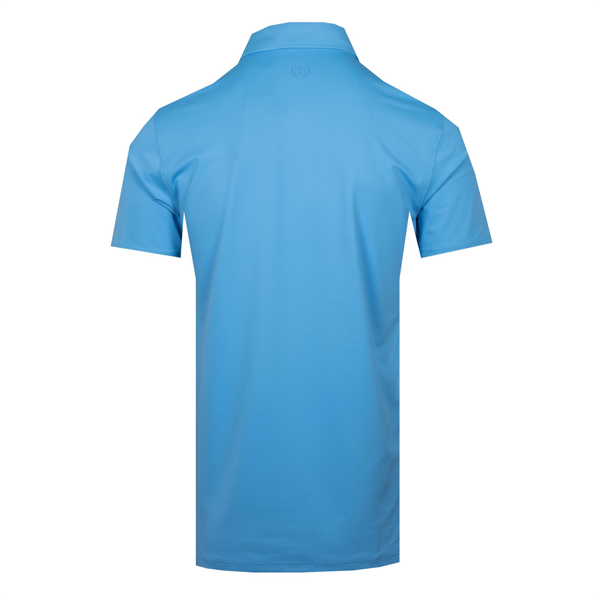 G/FORE Essential Tech Pique Mens Polo Shirt Cielo