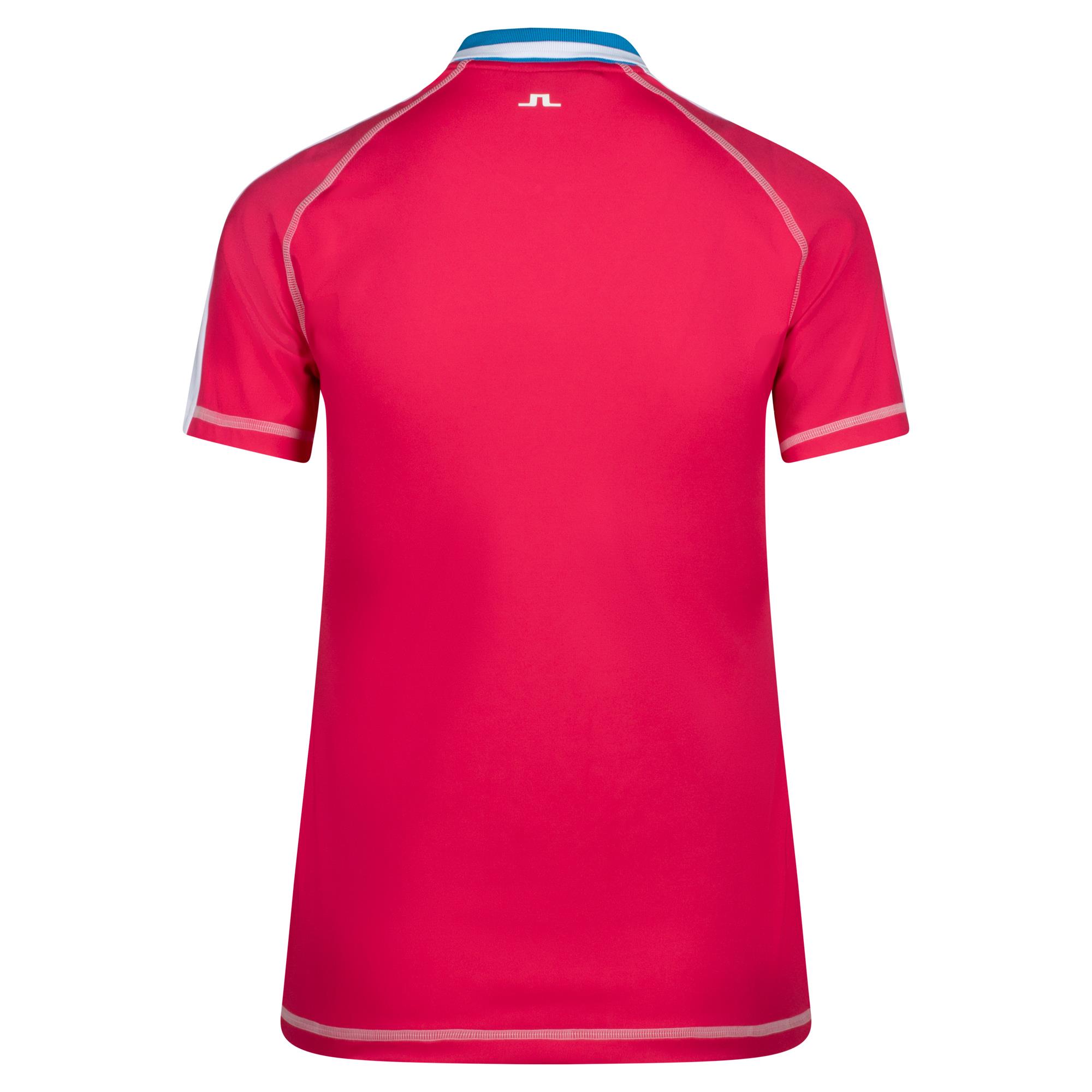J Lindeberg Kourtney Ladies Golf Polo Azalea