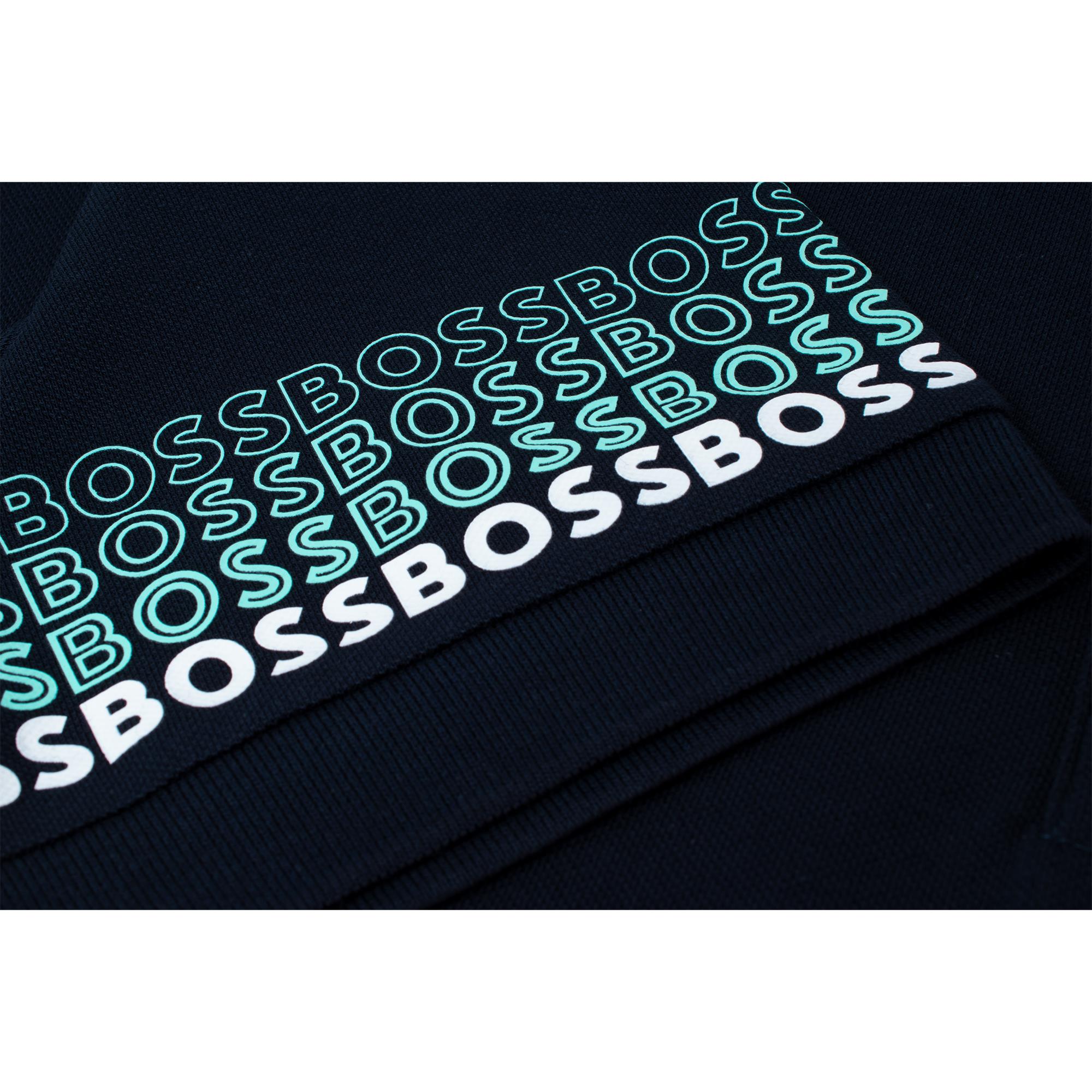 BOSS Paddy 2 Regular Fit Polo Dark Blue